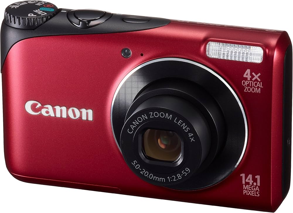 Amazon | Canon デジタルカメラ PowerShot A2200 レッド PSA2200(RE