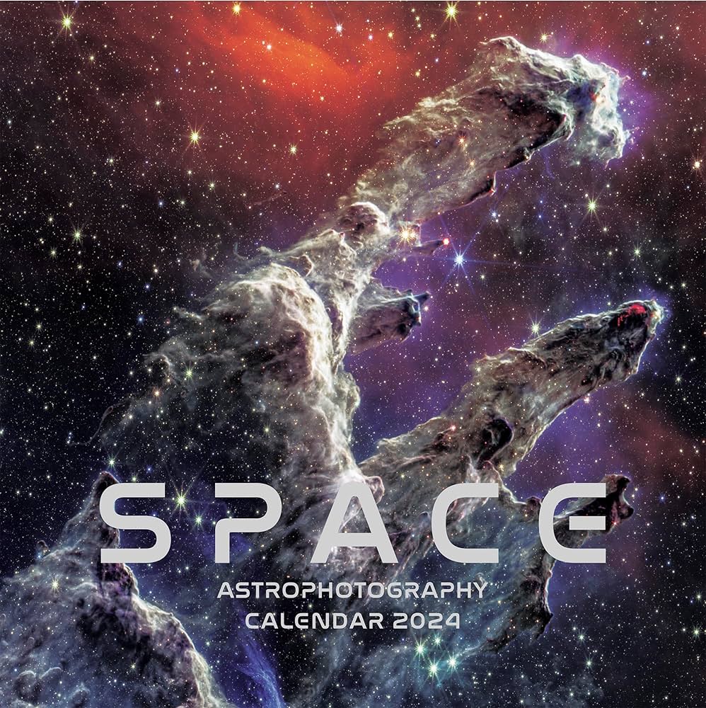 Amazon.co.jp: SPACE 天体写真カレンダー 2024 ([カレンダー]) : 岡本