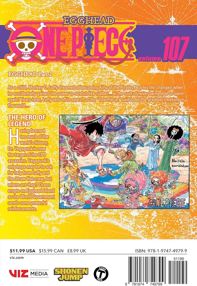 Amazon | One Piece, Vol. 107 | Oda, Eiichiro | Fantasy