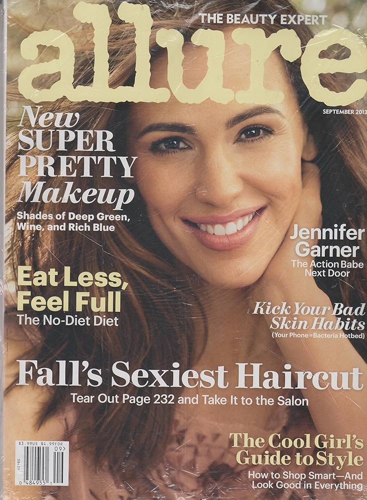 Allure Magazine (September, 2013) Jennifer Garner Cover: Linda