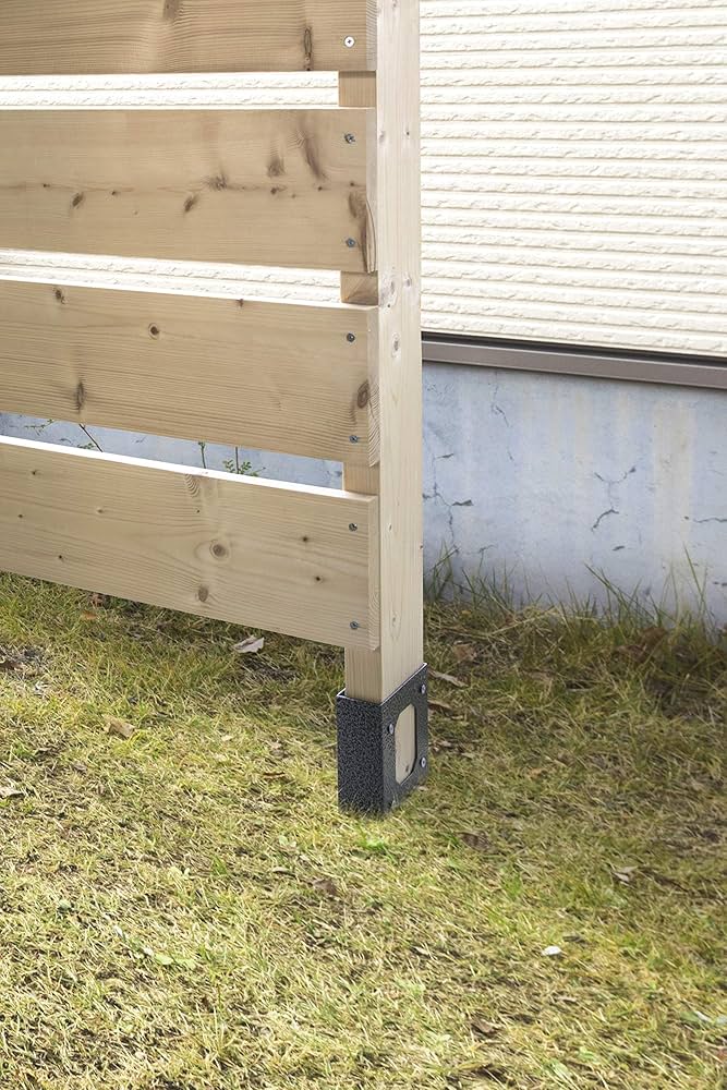 Amazon | タカショー 2×4材固定金具 地中杭 TKP-20 | 金網