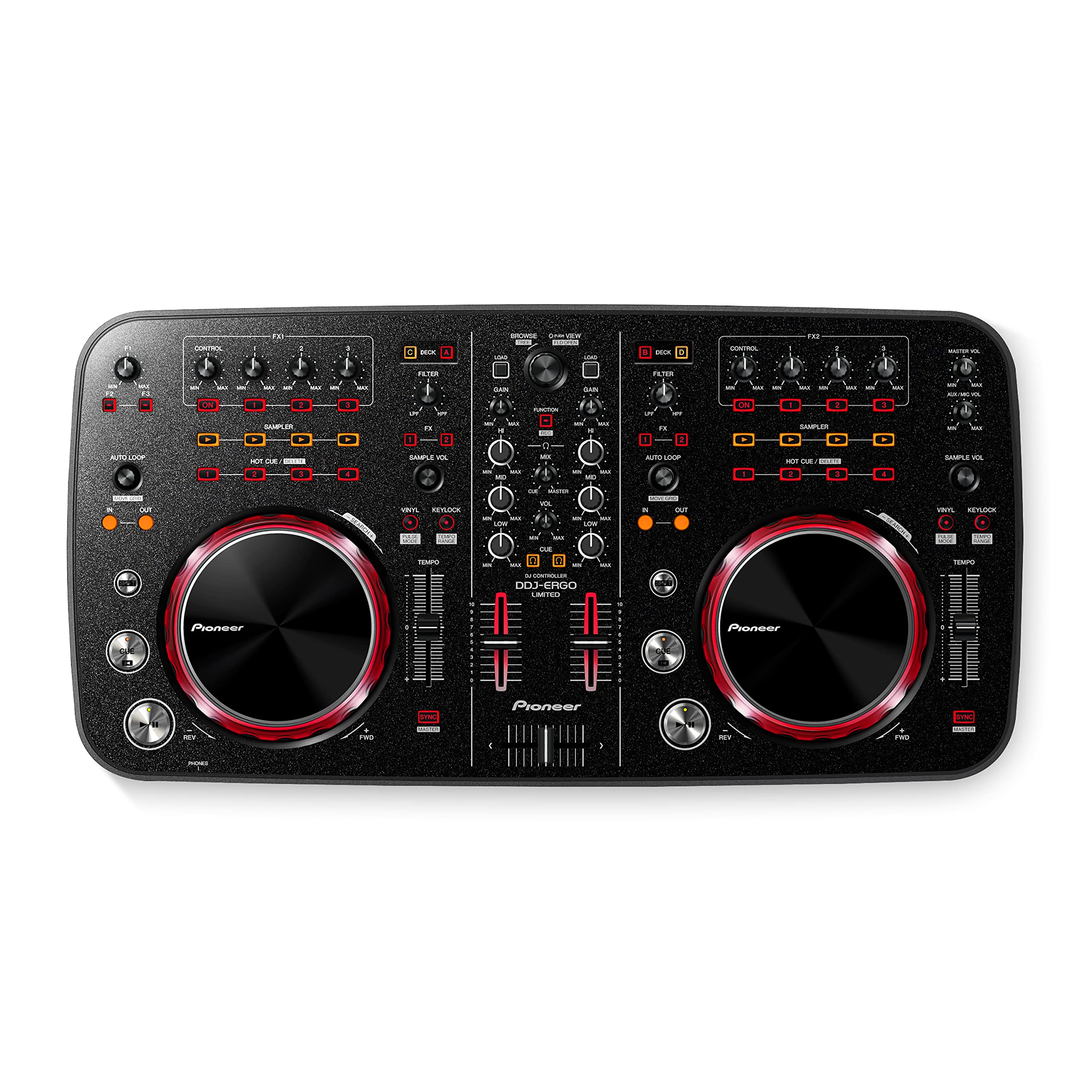 Pioneer DDJ Series DDJ-ERGO DJ Controller : Amazon.sg: Musical