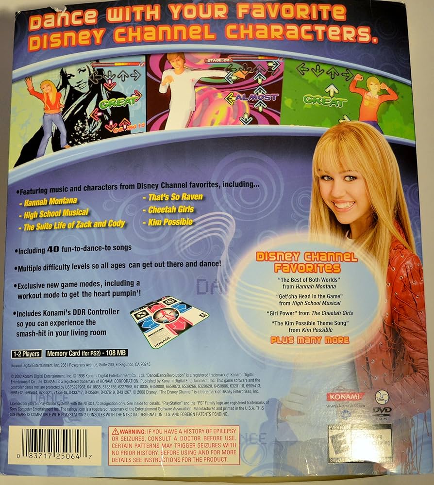 Amazon.com: Dance Dance Revolution: Disney Channel Edition Bundle