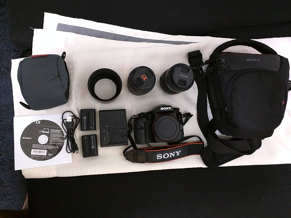Amazon | SONY ミラーレス一眼 α57 ダブルズームレンズキット DT 18