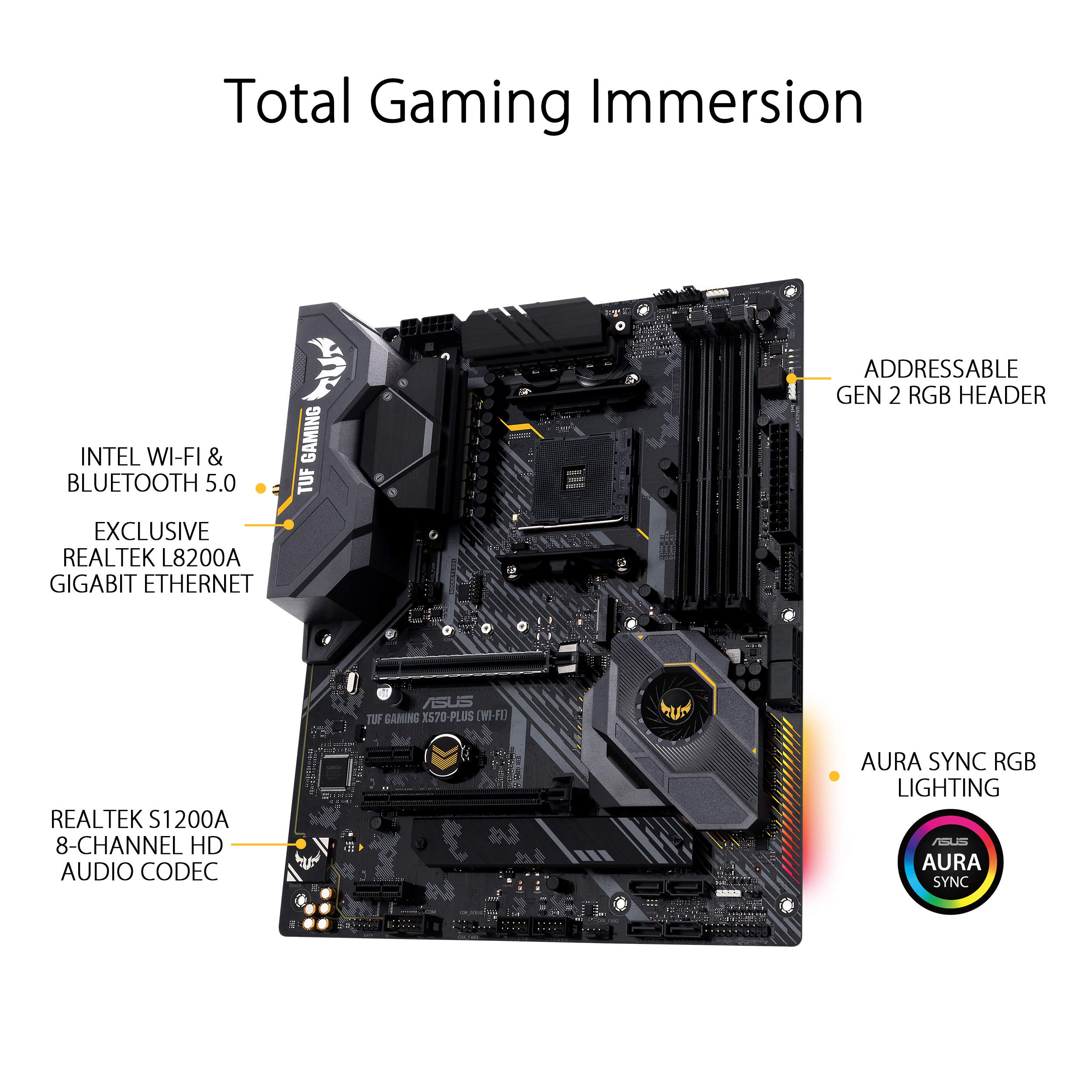 Amazon.com: ASUS AM4 TUF Gaming X570-Plus (Wi-Fi) AM4 Zen 3 Ryzen