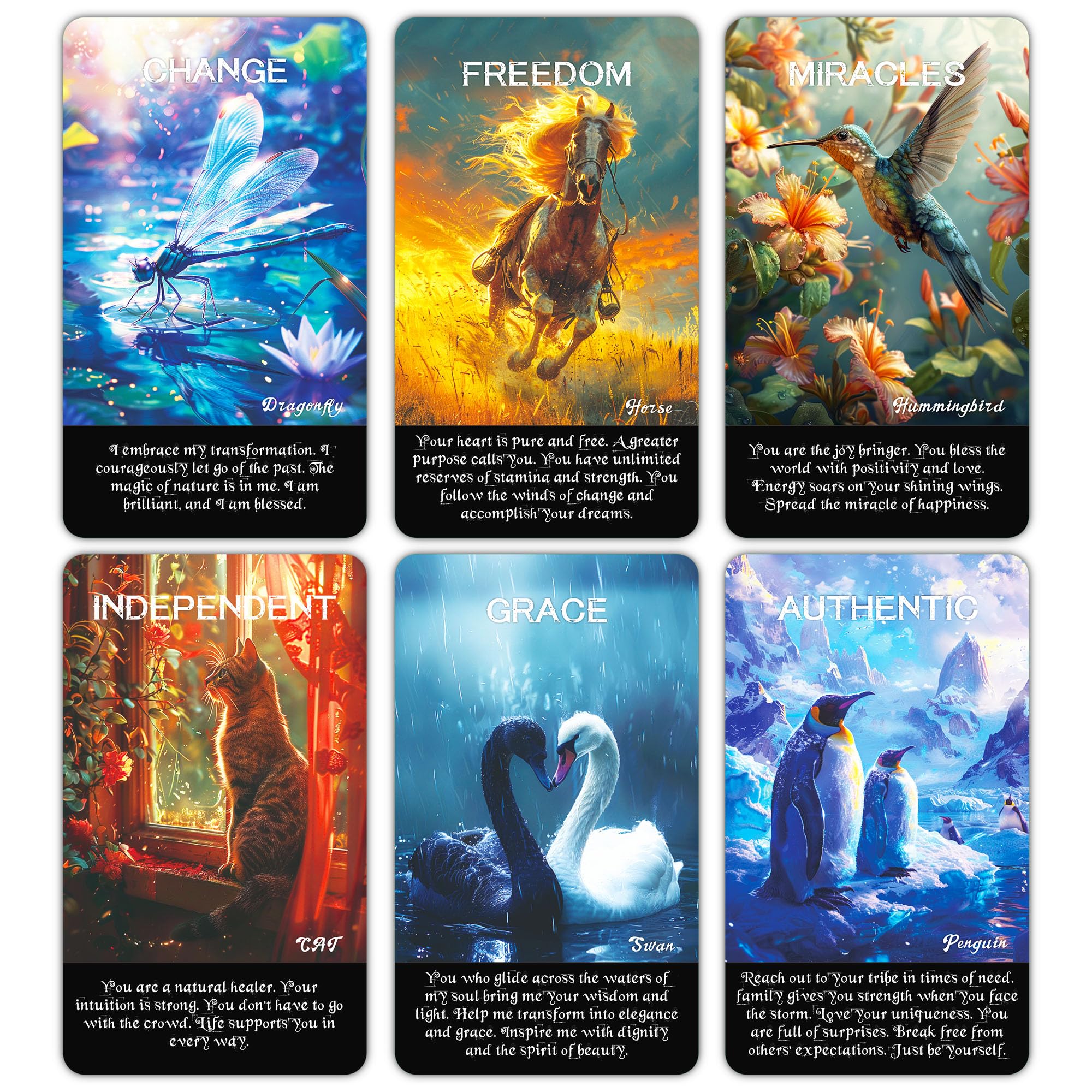 Amazon.co.jp: SOULGIST Spirit Animals オラクルカード、神秘的な