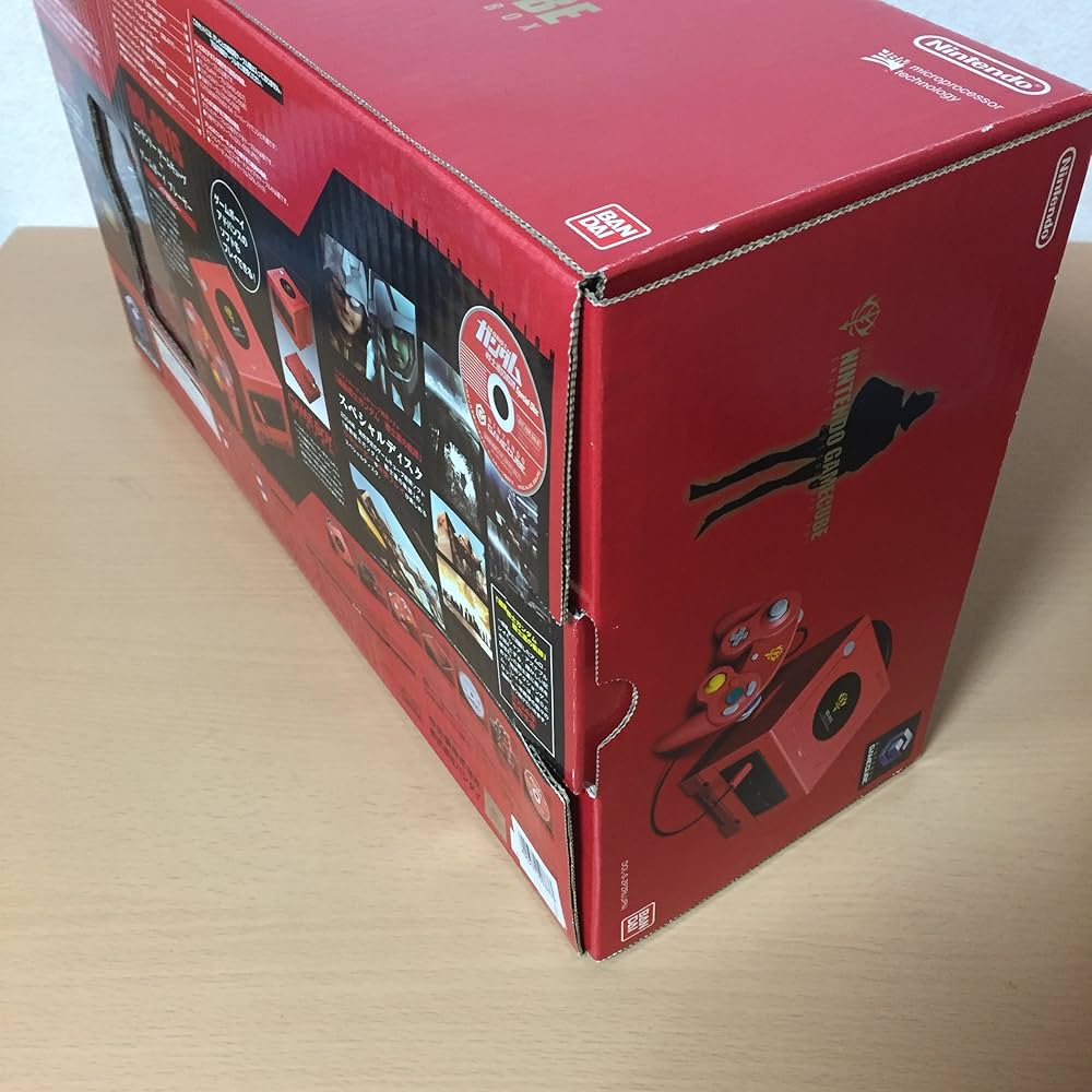 中古ゲームキューブ本体とコントローラ2個＋マリパとガンダムのソフト