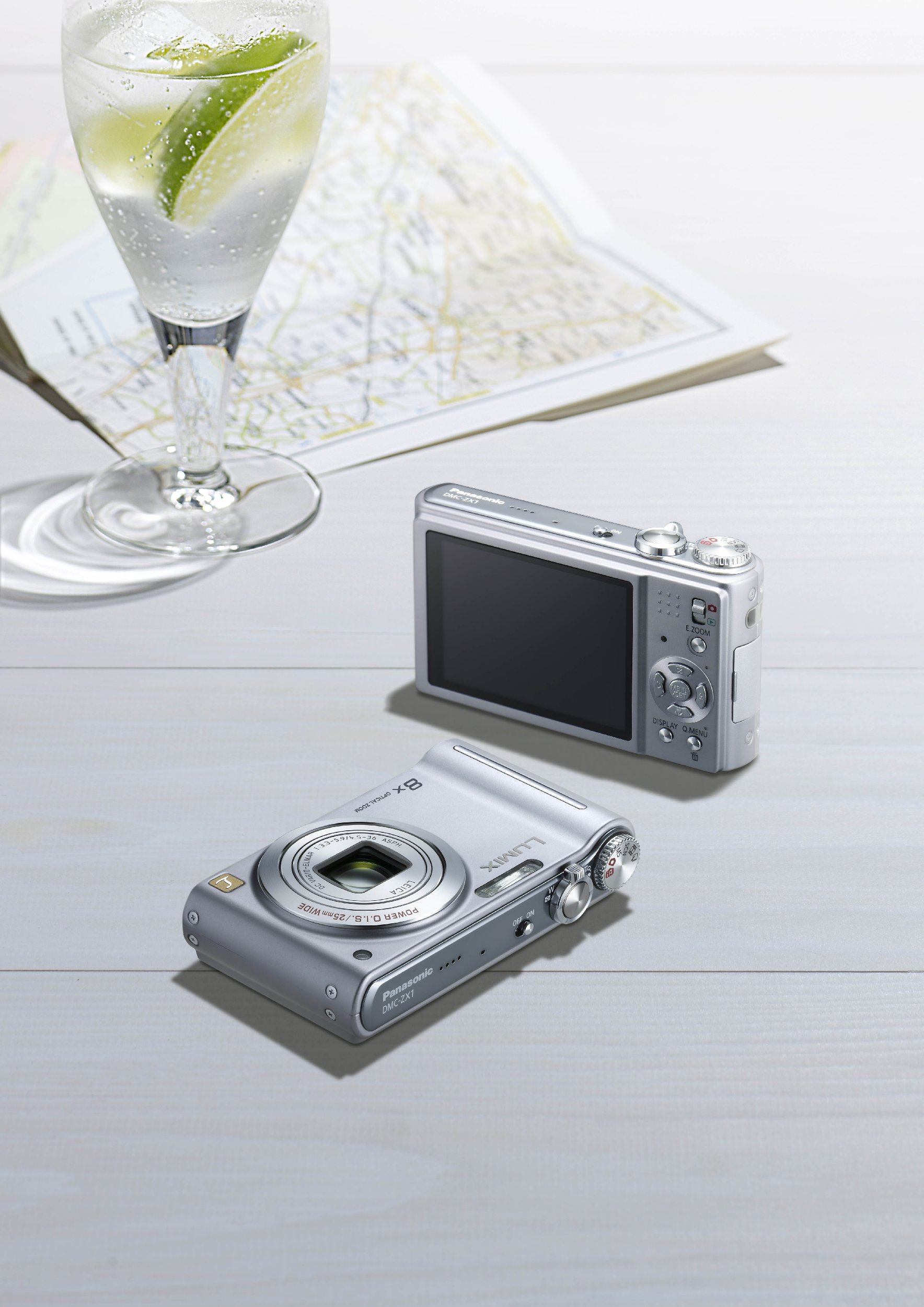 Panasonic LUMIX DMC-ZX1 EG-S Digitalkamera (12 Megapixel, 8-fach