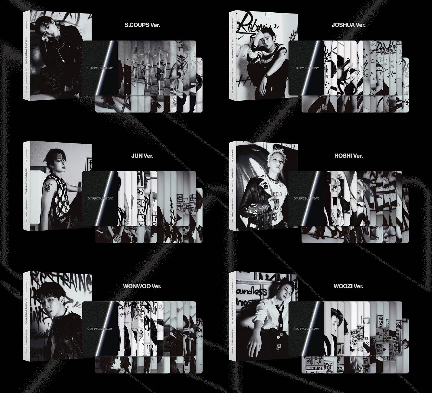 Amazon.co.jp: セブンティーン Happy Burstday [Daredevil Ver.] 5th