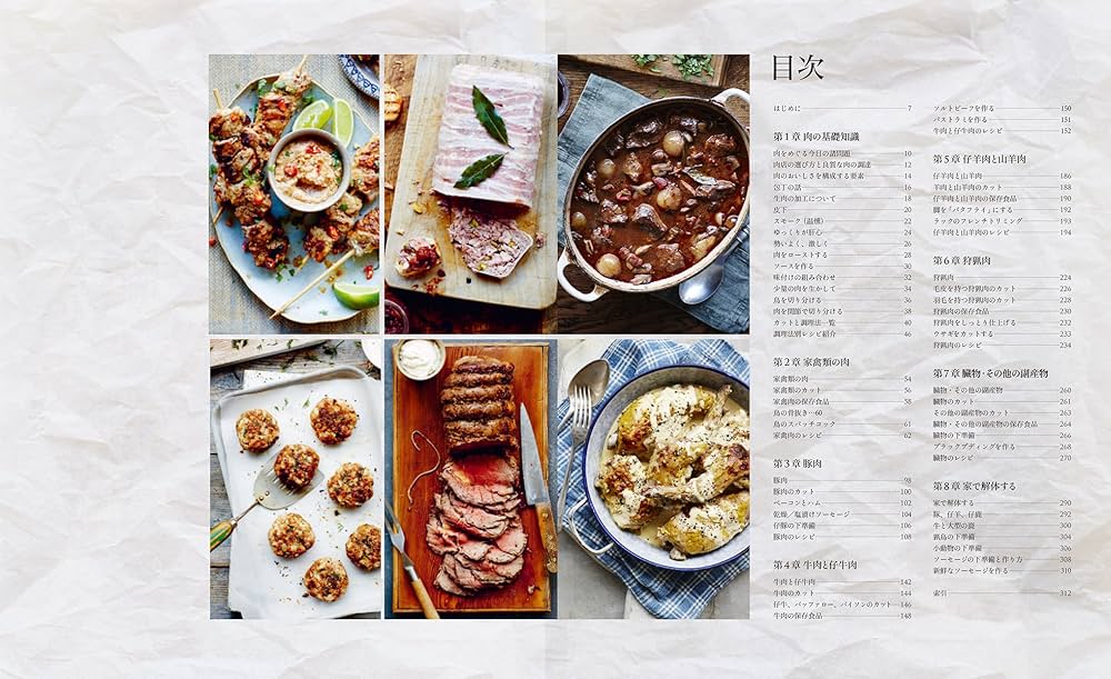 プロのための肉料理大事典: 牛・豚・鳥からジビエまで300のレシピと