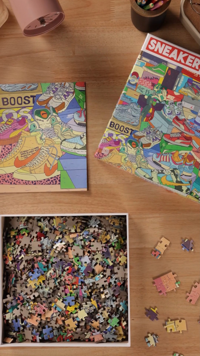 SNEAKER PUZZLE スニーカーパズル Amazon.com: Sneaker Puzzle: 1000