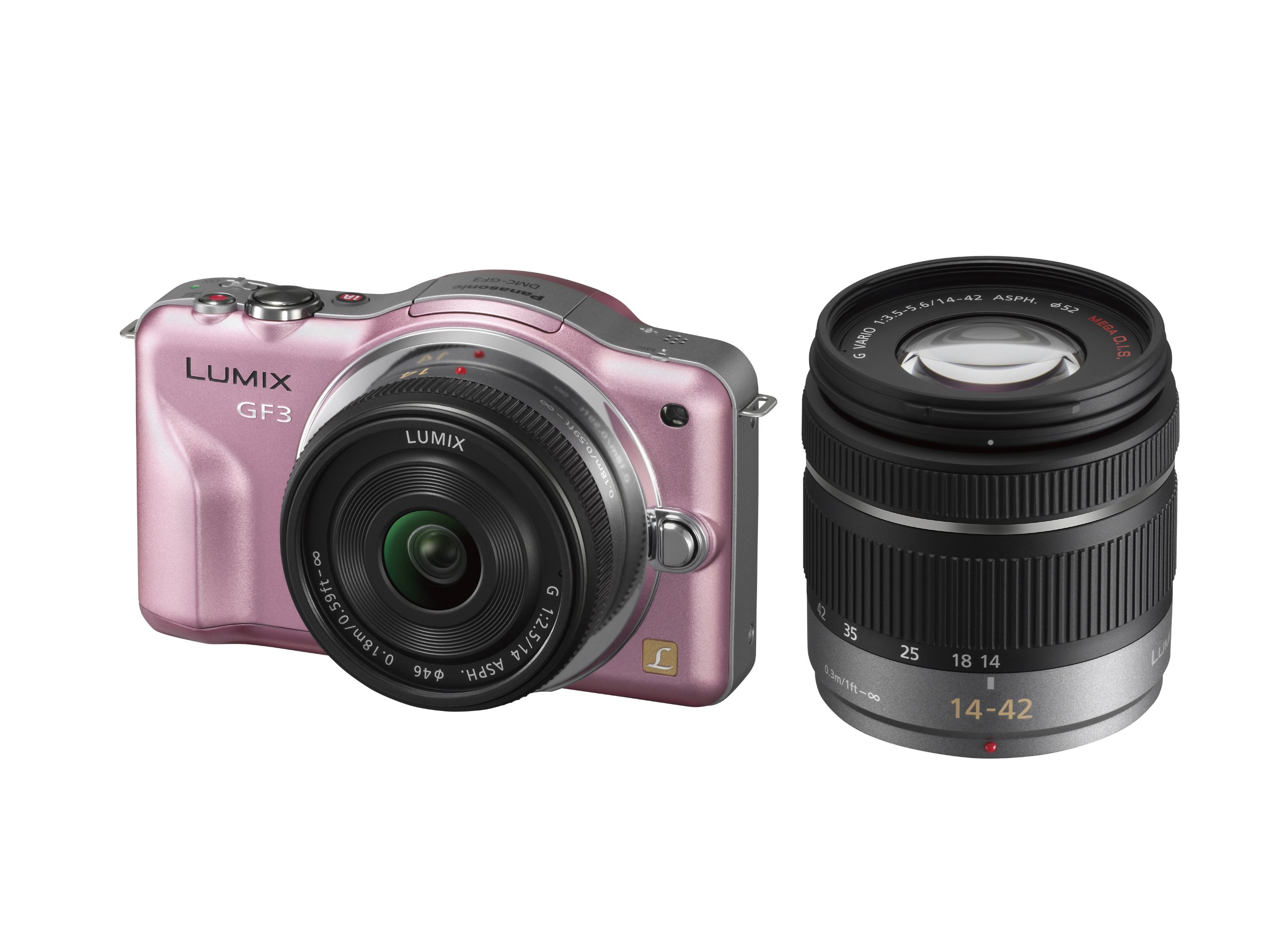 Amazon | パナソニック ミラーレス一眼カメラ LUMIX GF3 ダブルレンズ