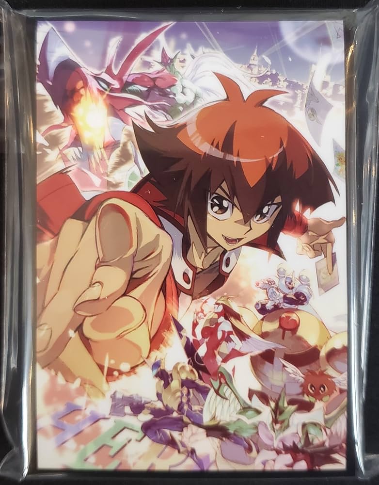 遊戯王 GX 遊城十代 スリーブ 63枚 遊戯王 遊城十代 スリーブ 初期 63枚