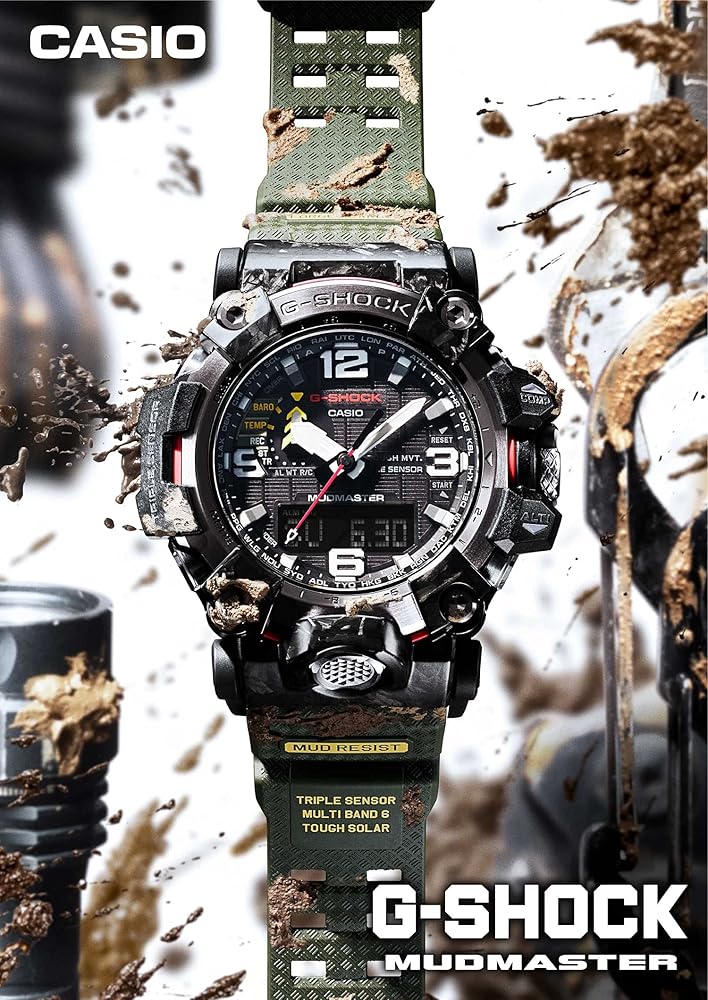 Amazon.com: CASIO GWG-2000-1A1JF [G-Shock Carbon MUDMASTER Radio