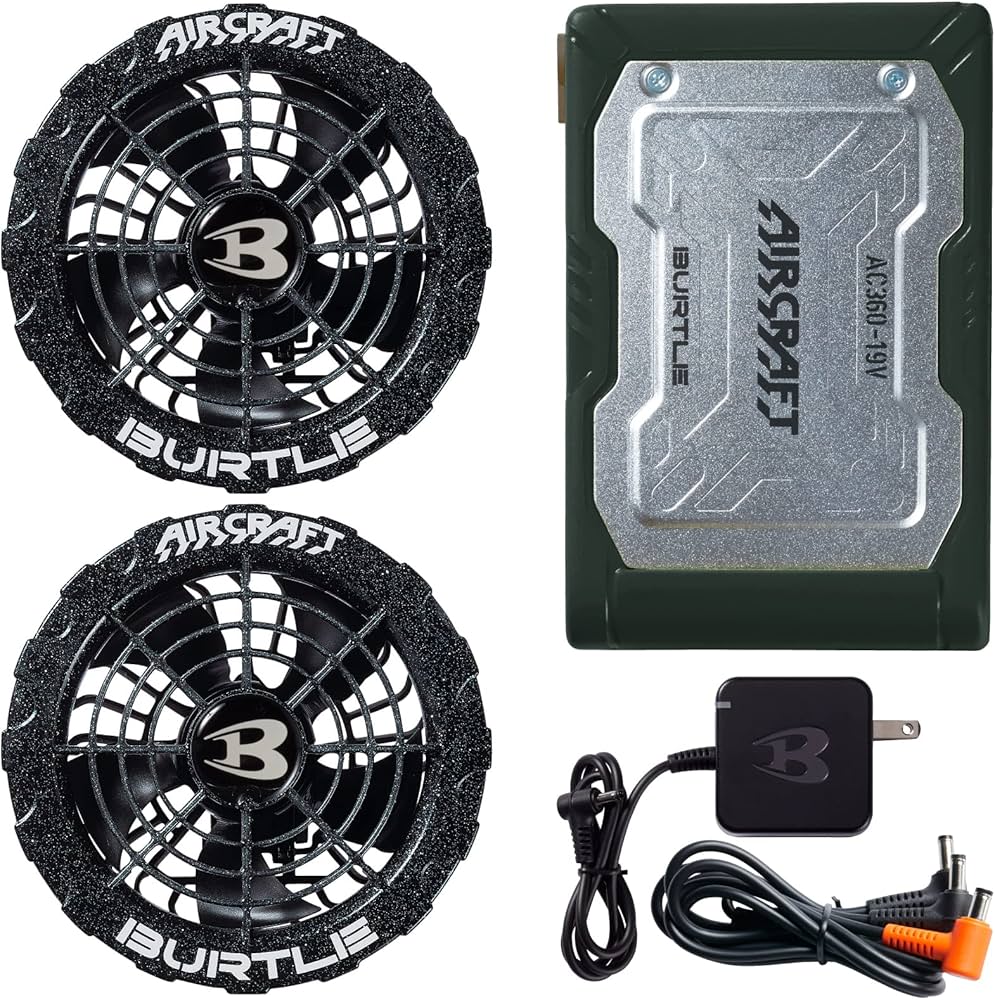 BURTLE AC370ファンユニット 4個セット バートルエアークラフトAC370