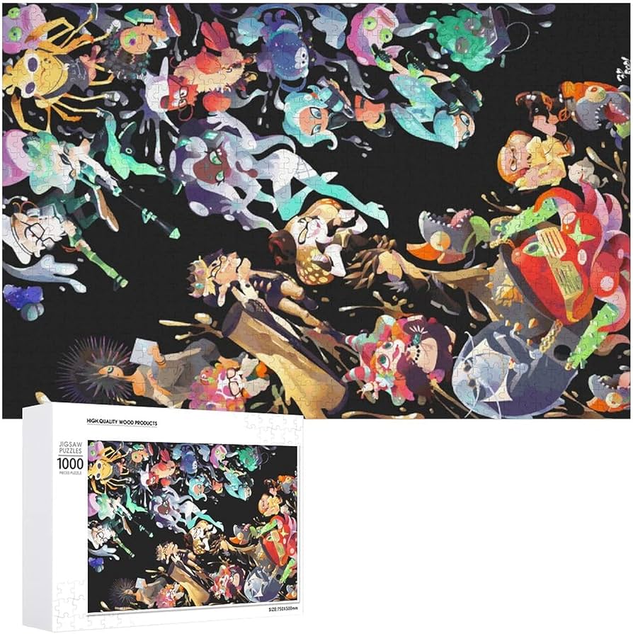Amazon.co.jp: スプラトゥーン ジグソーパズル 300/500/1000ピース