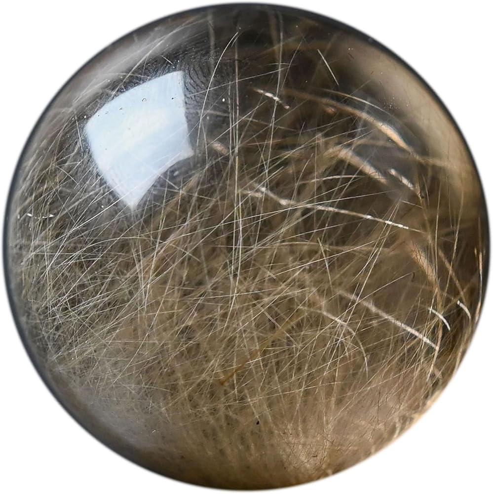 Amazon.co.jp: 【英雅堂】スモーキールチルクォーツ 丸玉 スフィア