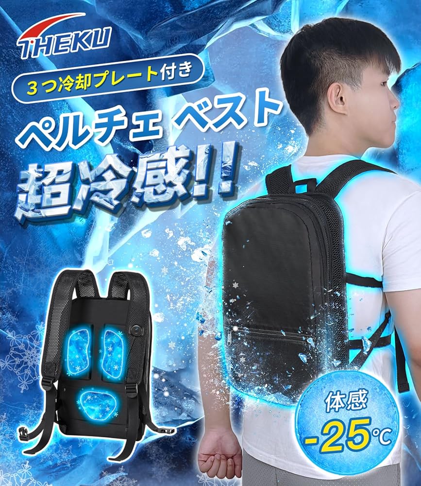 Amazon | [AGGOZ] ペルチェ ベスト 冷却プレート【2025新登場&3つ