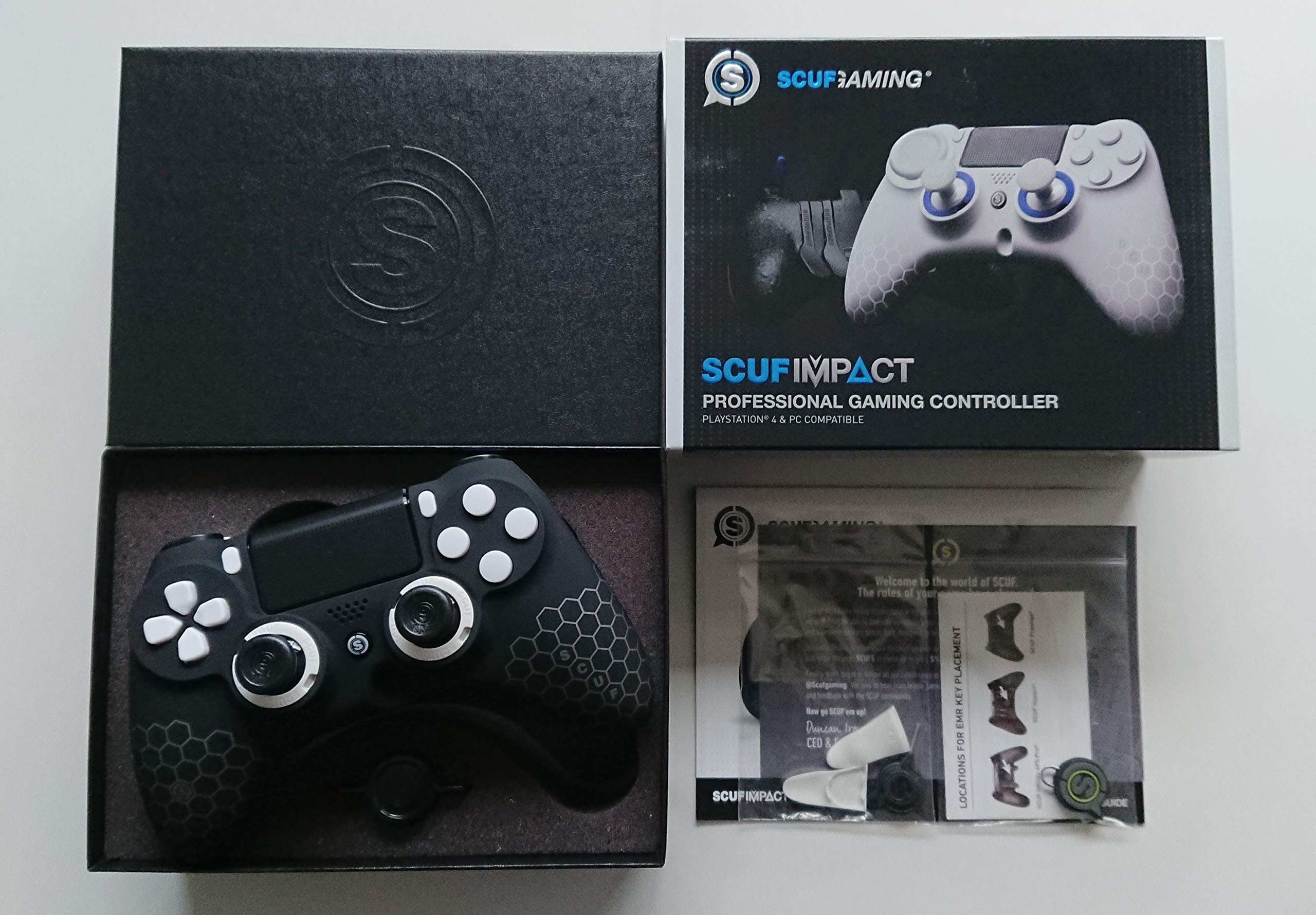 Amazon.co.jp: スカフ インパクト SCUF IMPACT BLACK Honeycomb ハニー