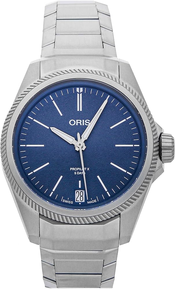 Amazon.com: Oris ProPilot X Automatic Blue Dial Watch 01 400 7778