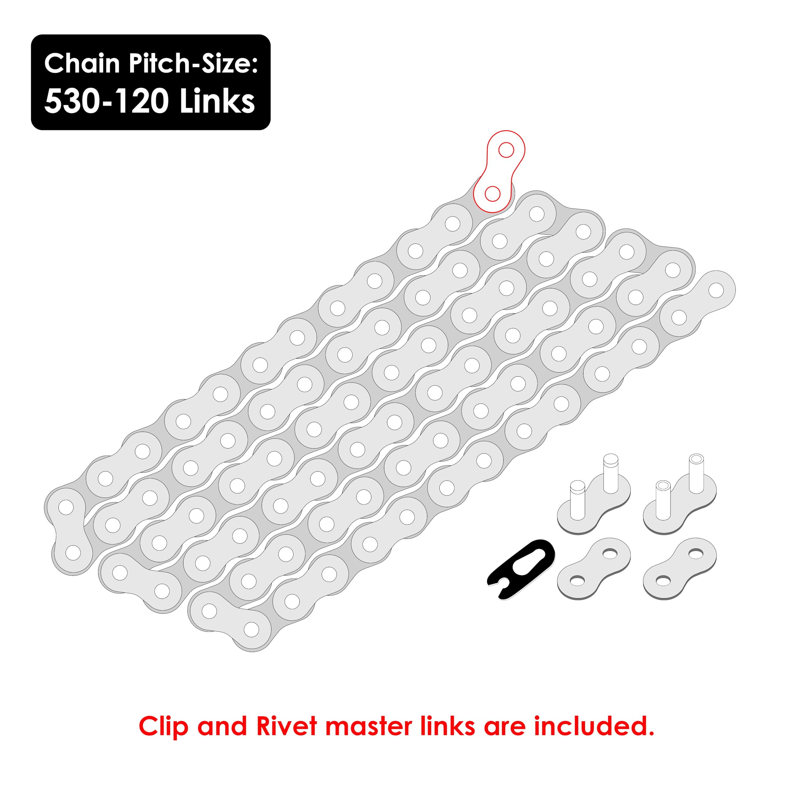 Amazon.com: Caltric Drive Chain Compatible with Kawasaki Zx 750