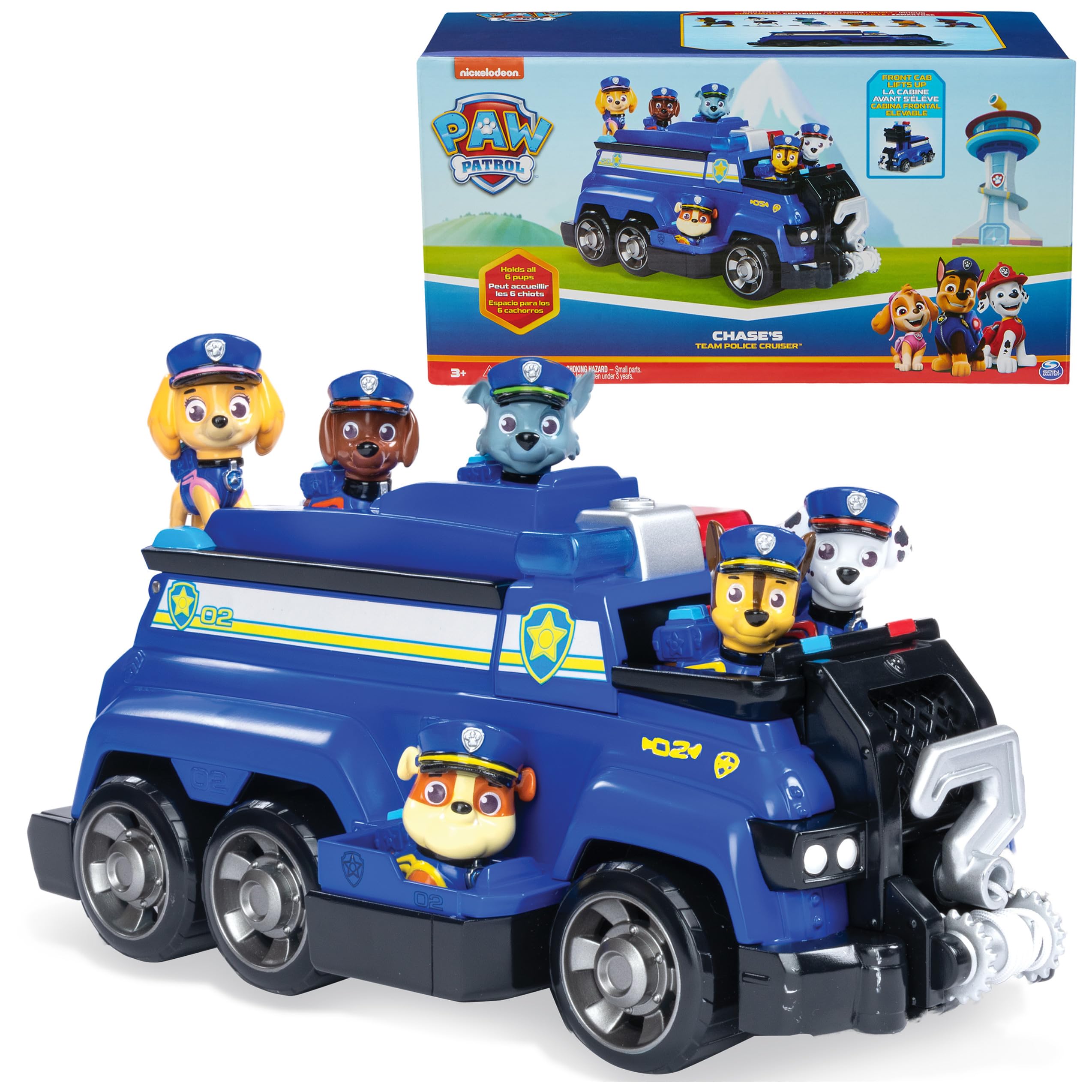 Amazon.co.jp: Paw Patrol パウパトロール チェイス トータル チーム