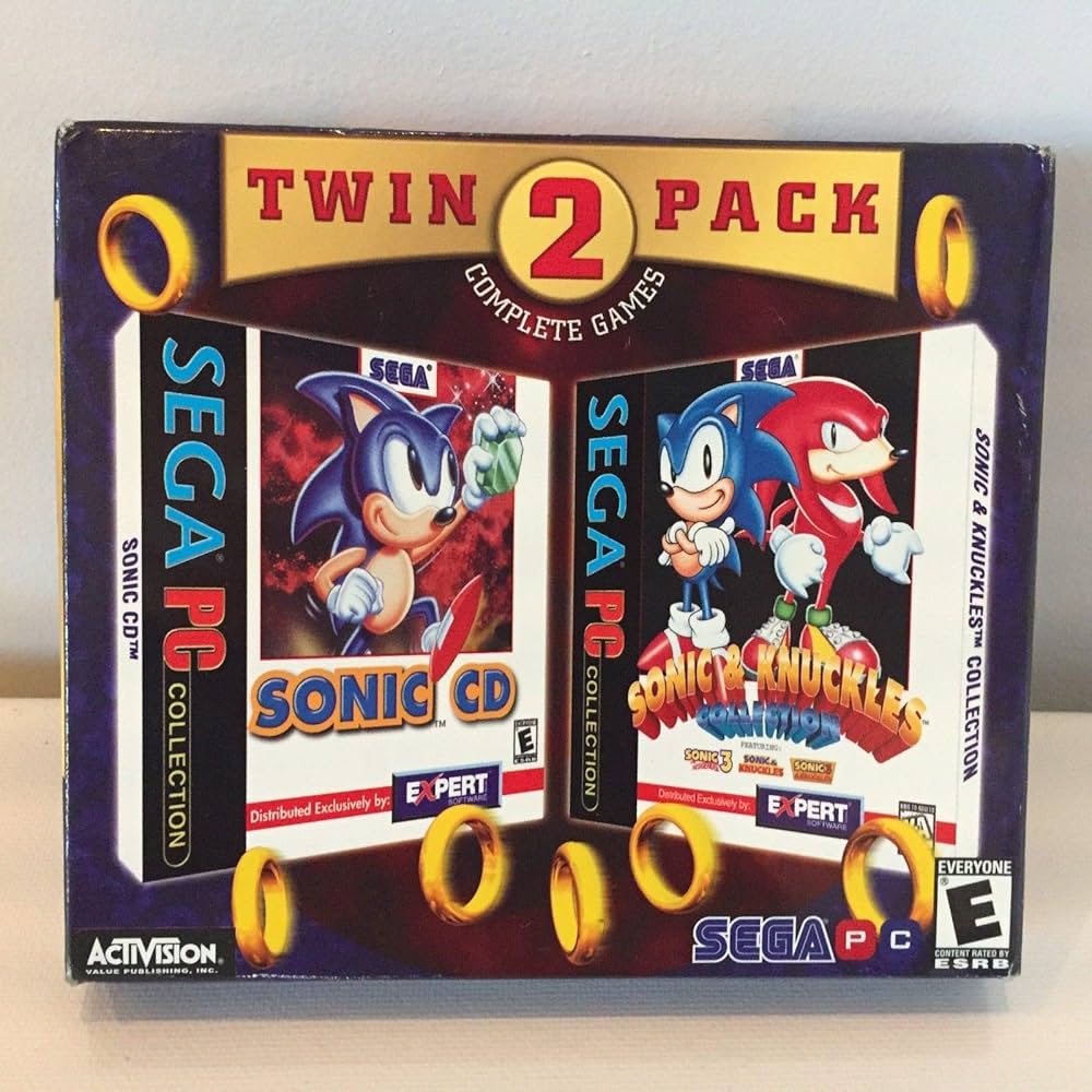 Amazon.co.jp: Twin 2 Pack: Sonic CD/Sonic & Knuckles Collection