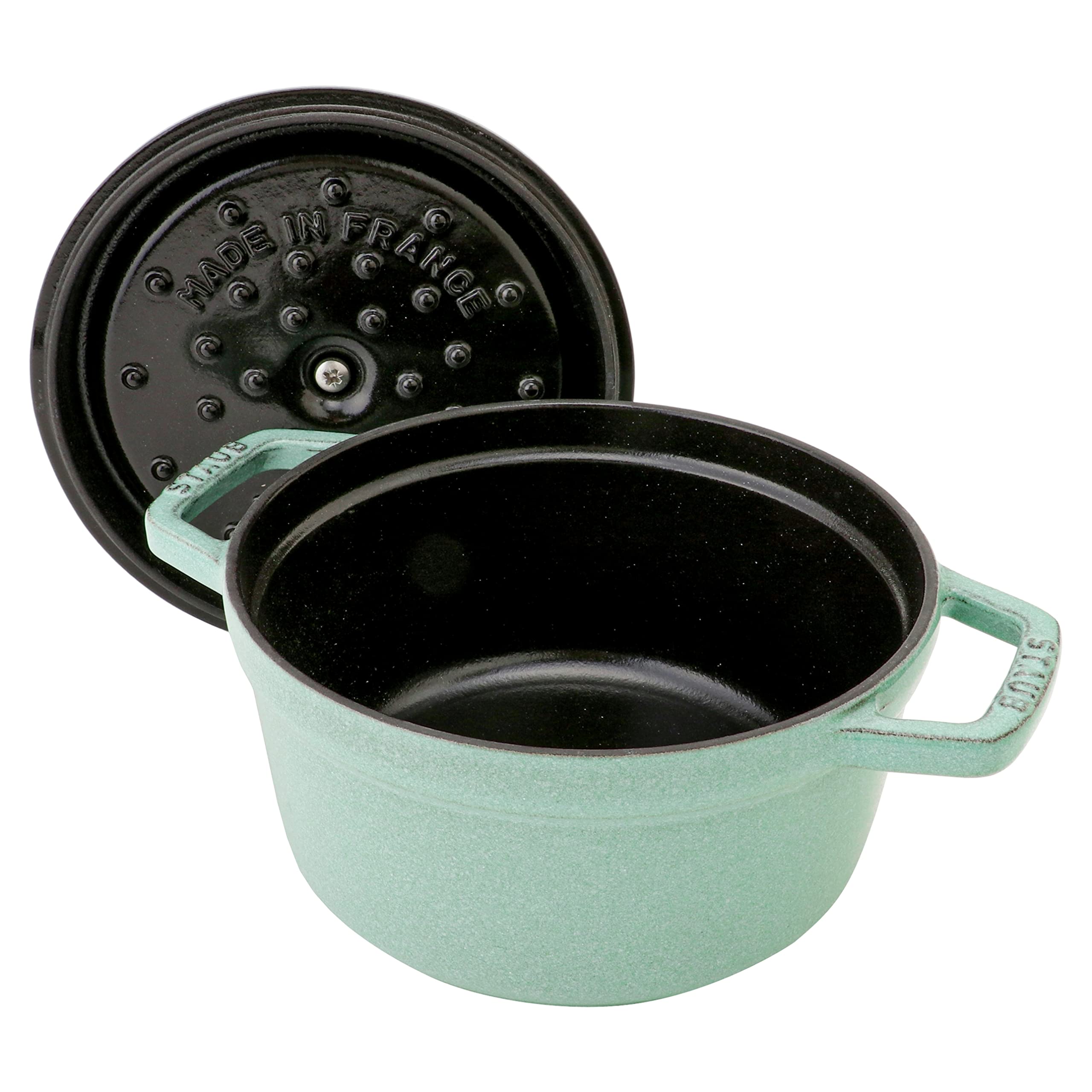 Amazon.co.jp: staub ストウブ 「 ピコ ココット ラウンド セージ