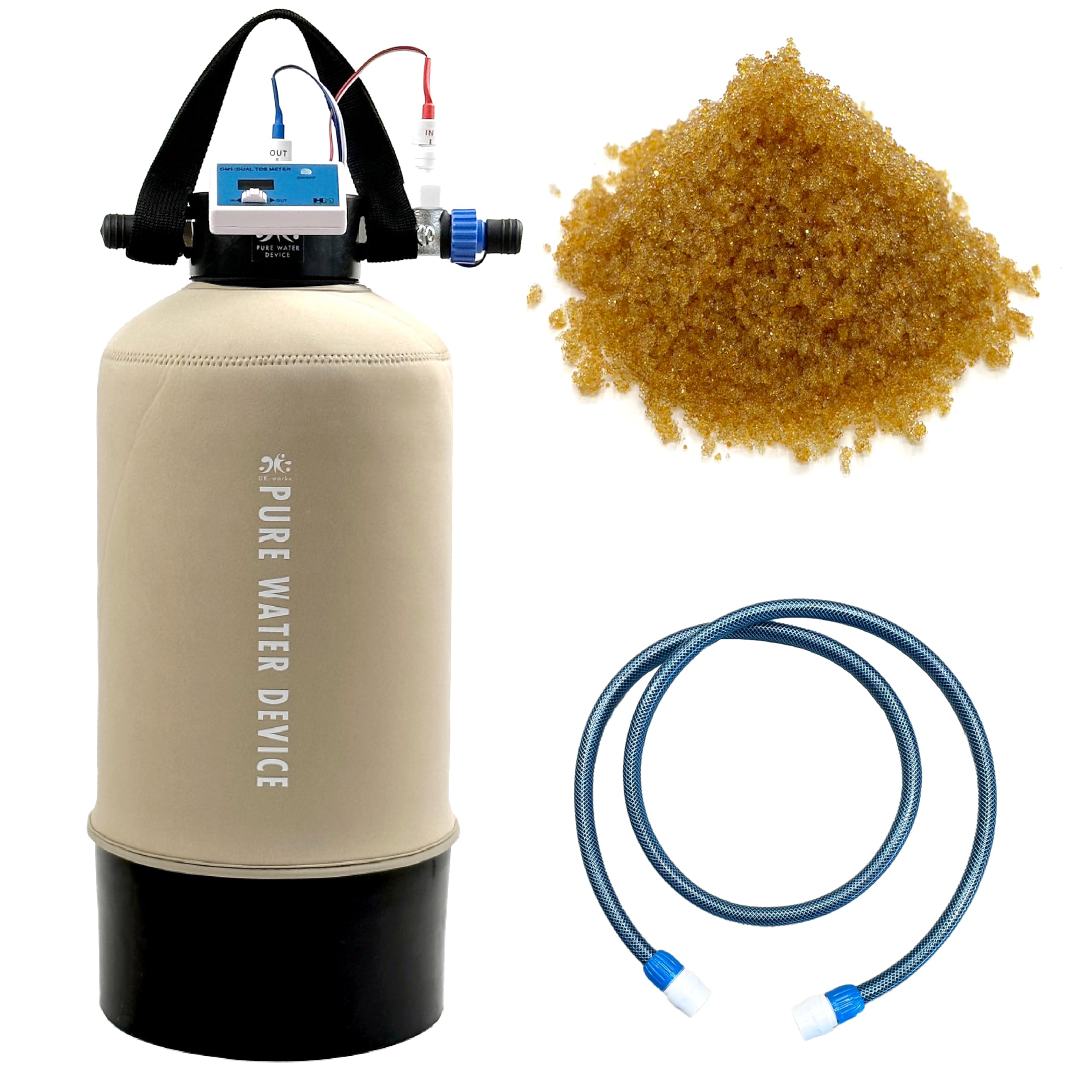 Amazon | DK-works 洗車用純水器 IN/OUT TDSメーター付 DK PURE WATER