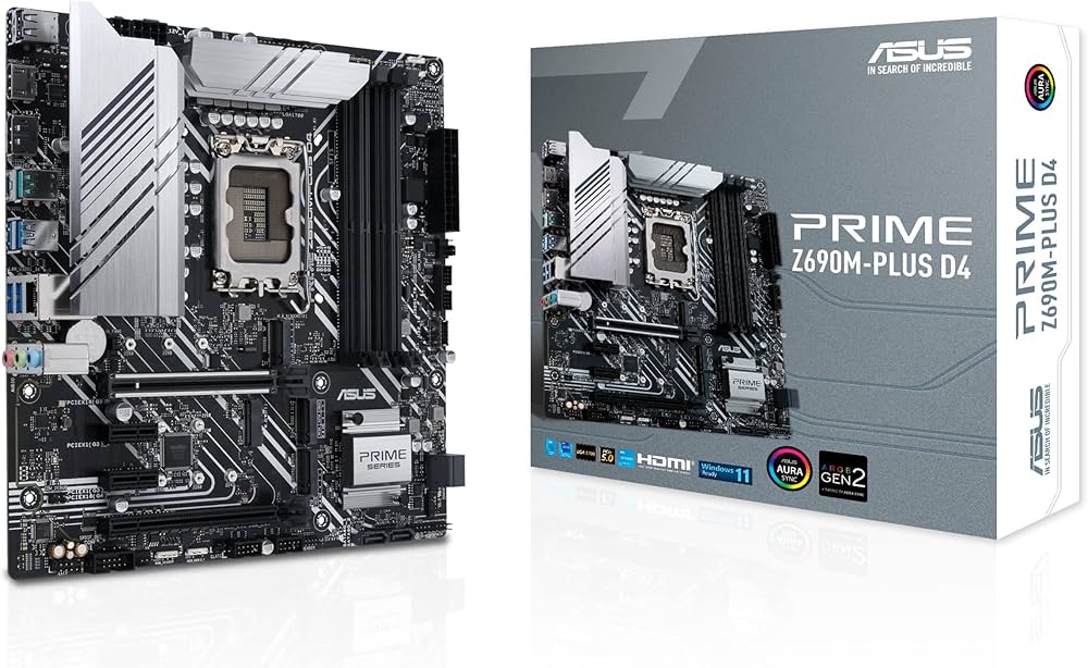 Amazon | ASUS Prime Z690M-Plus D4 LGA 1700(Intel 第12世代
