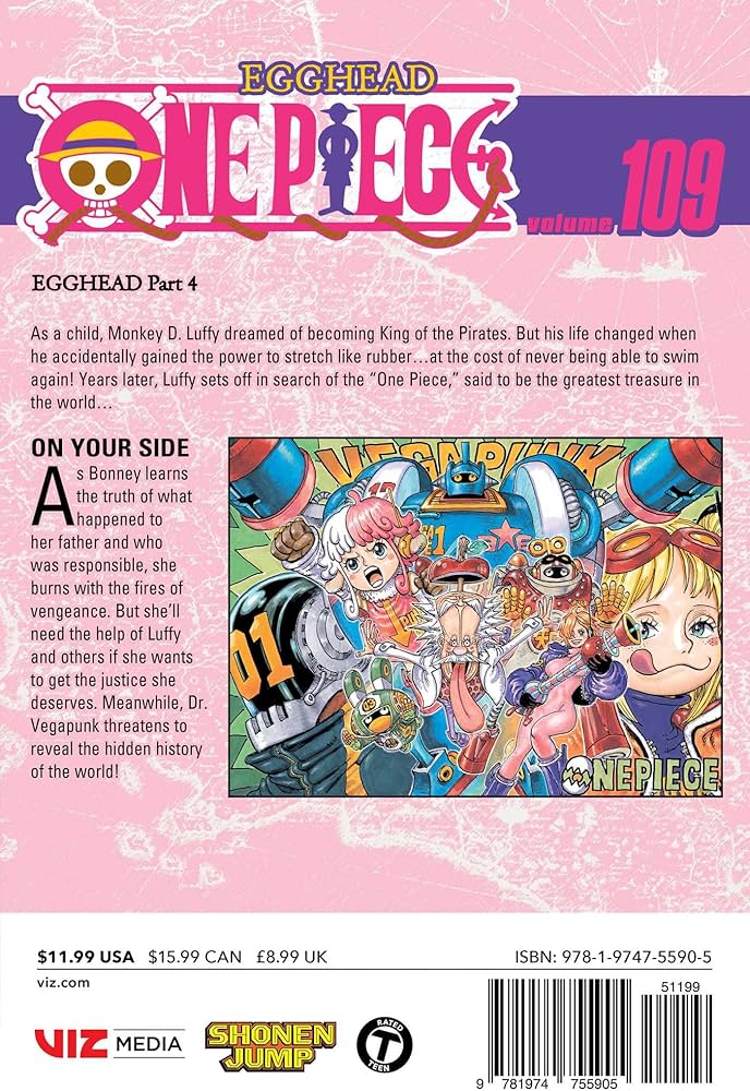 Amazon | One Piece, Vol. 109 | Oda, Eiichiro | Fantasy