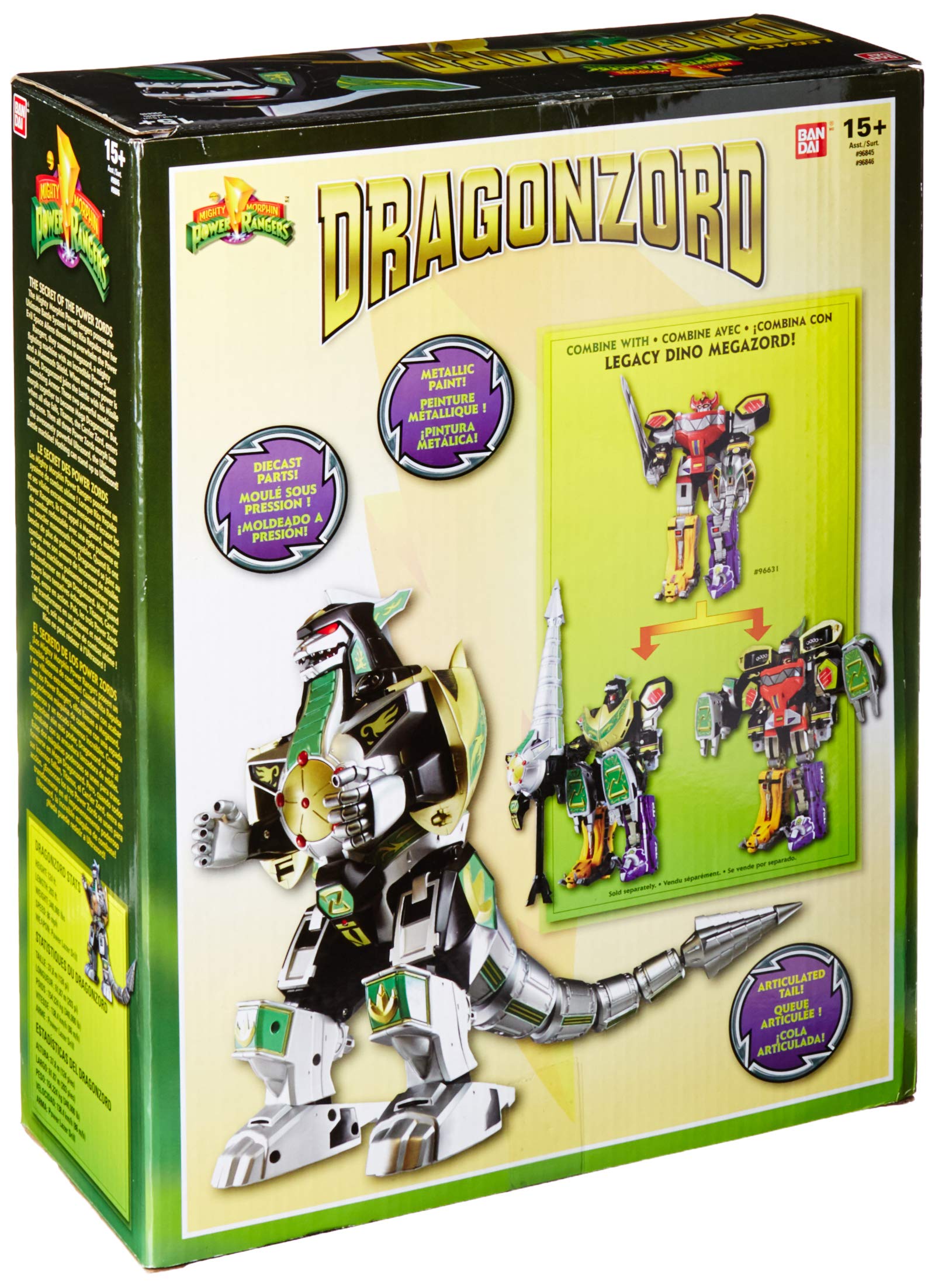 Amazon.co.jp: パワーレンジャーレガシー ドラゴンゾード フィギュア