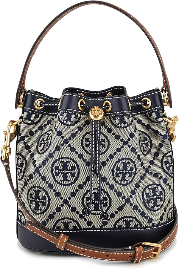 Amazon | [トリーバーチ] ハンドバッグ 79487 405 Tモノグラム ジャ