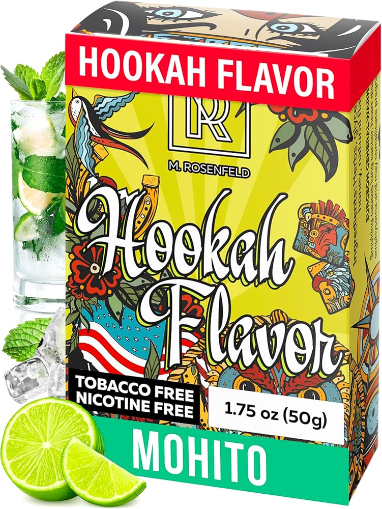 Amazon.com: Mohito Hookah Flavors - 1.76 ounce (50 Gram) Non