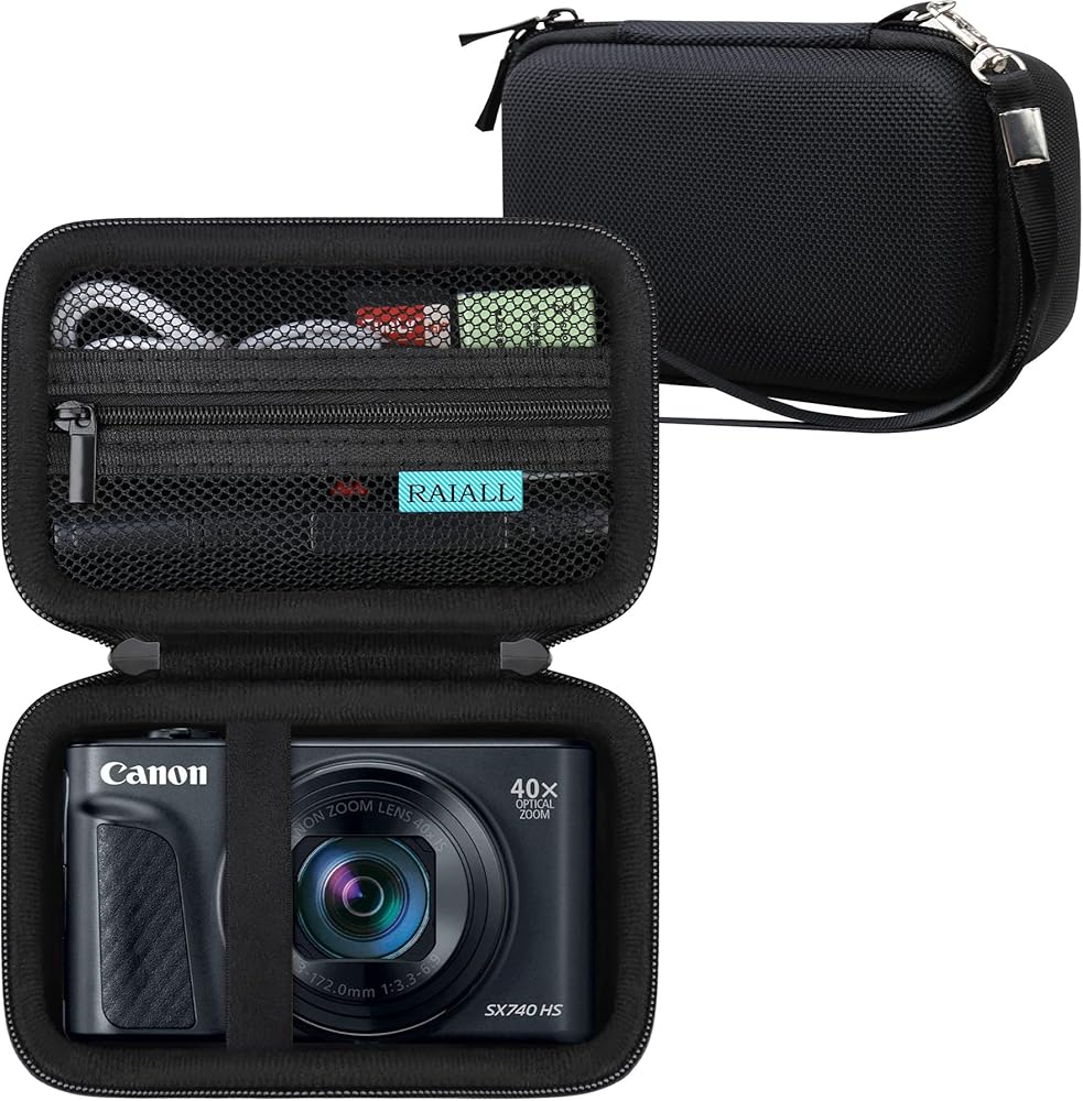 Amazon.com : RAIALL Camera Case for Canon PowerShot SX740/ SX730