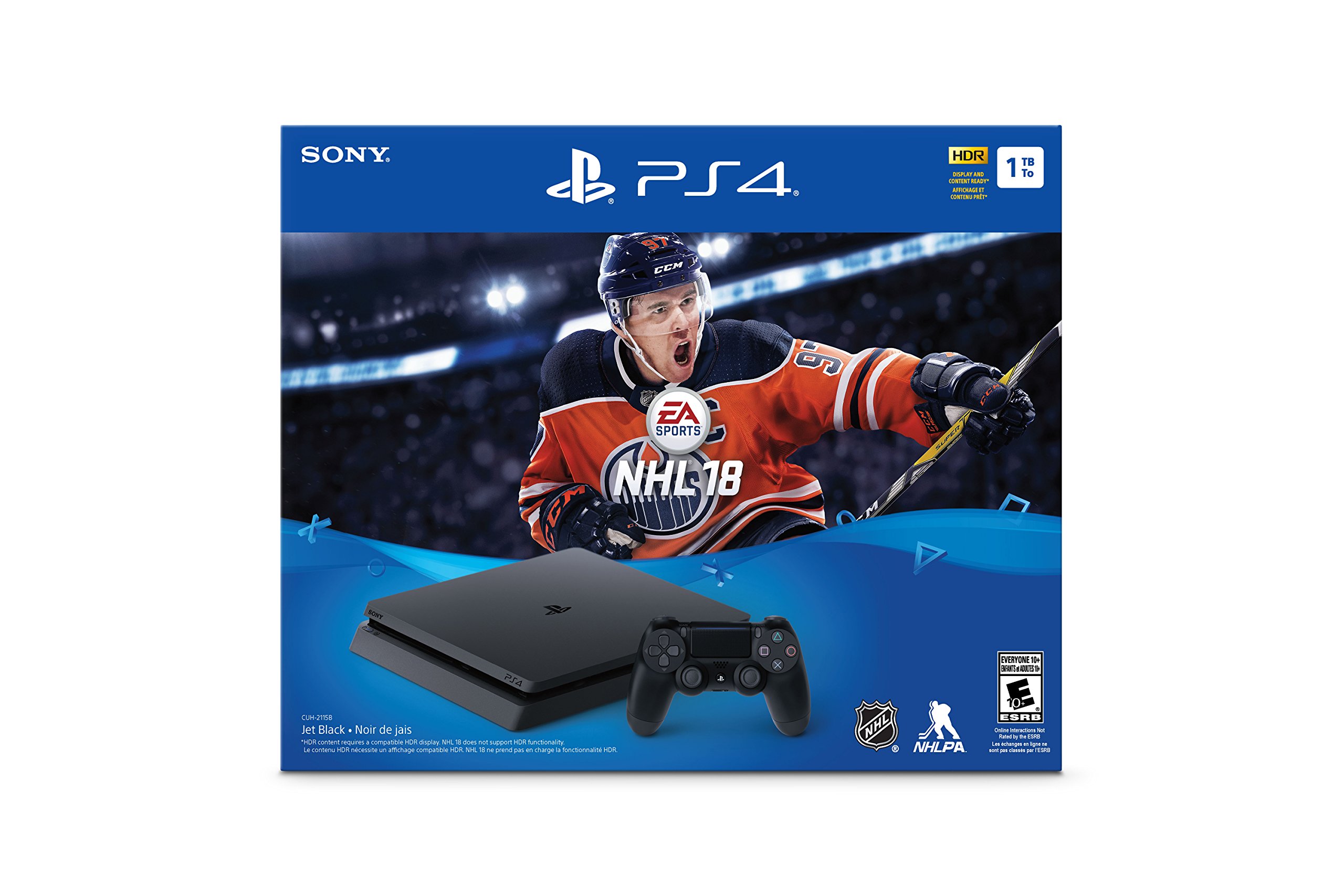 Amazon.com: PlayStation 4 1TB Slim - NHL 18 Bundle Edition : Video