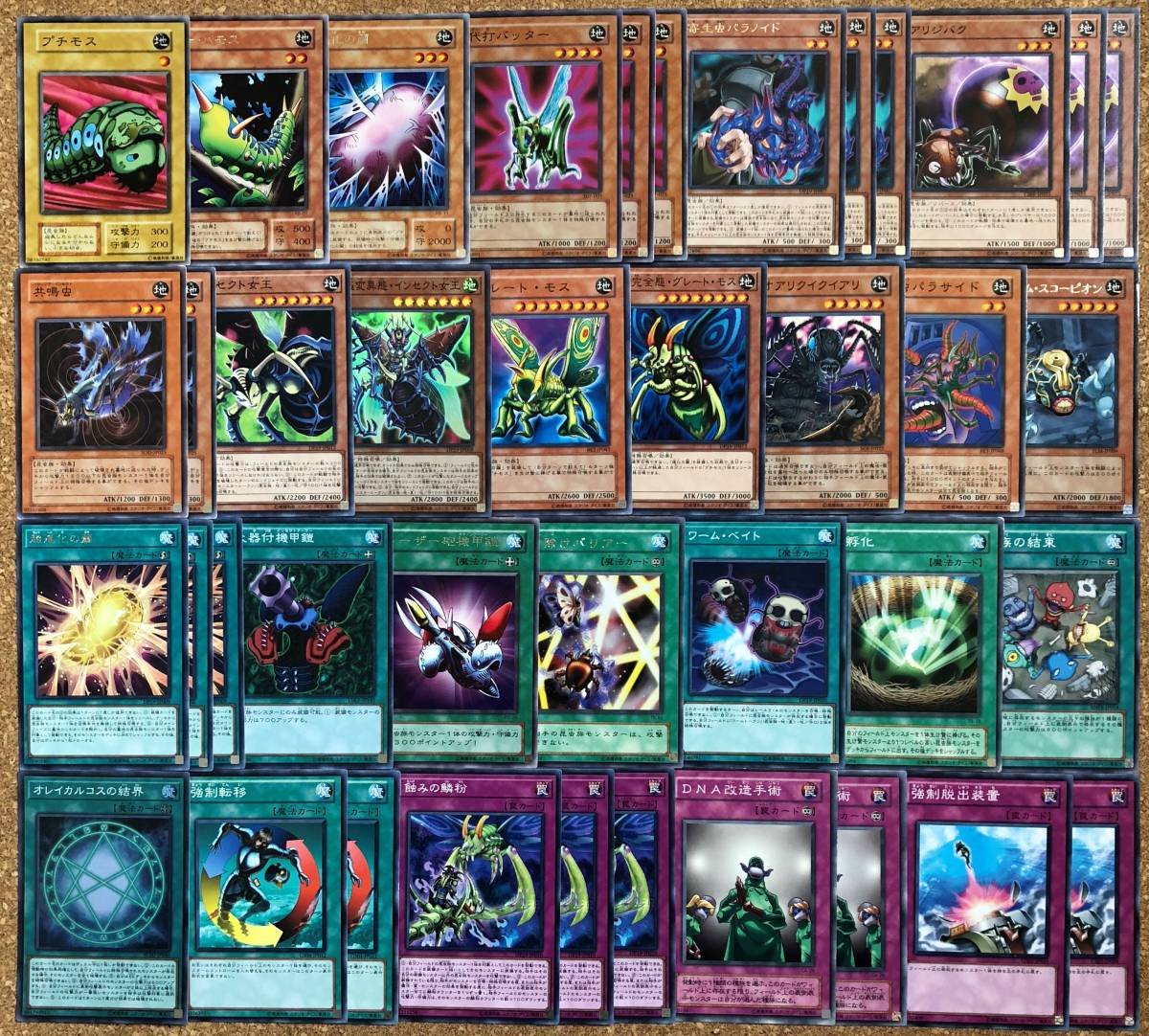 Amazon.co.jp: 遊戯王 構築済みインセクター羽蛾イメージ昆虫族デッキ