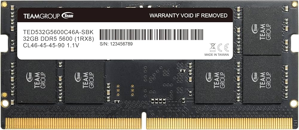 Amazon.in: Buy TEAMGROUP Elite SODIMM DDR5 32GB 5600Mhz (PC5-44800