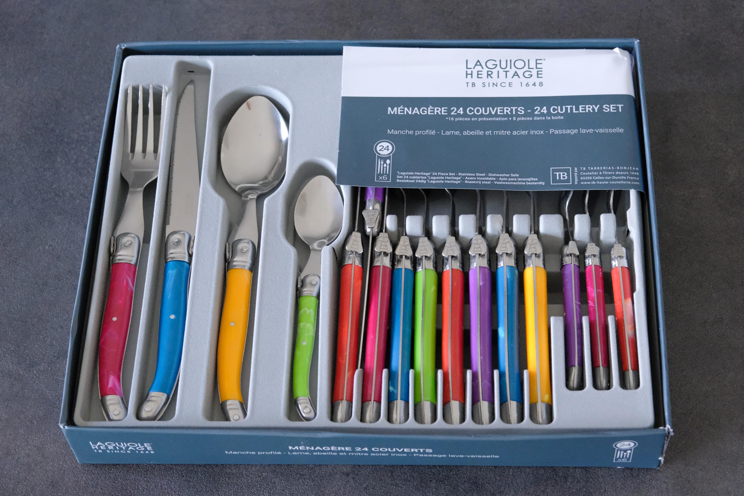 Amazon.com: Laguiole Heritage Dinnerware Set; Luxury French