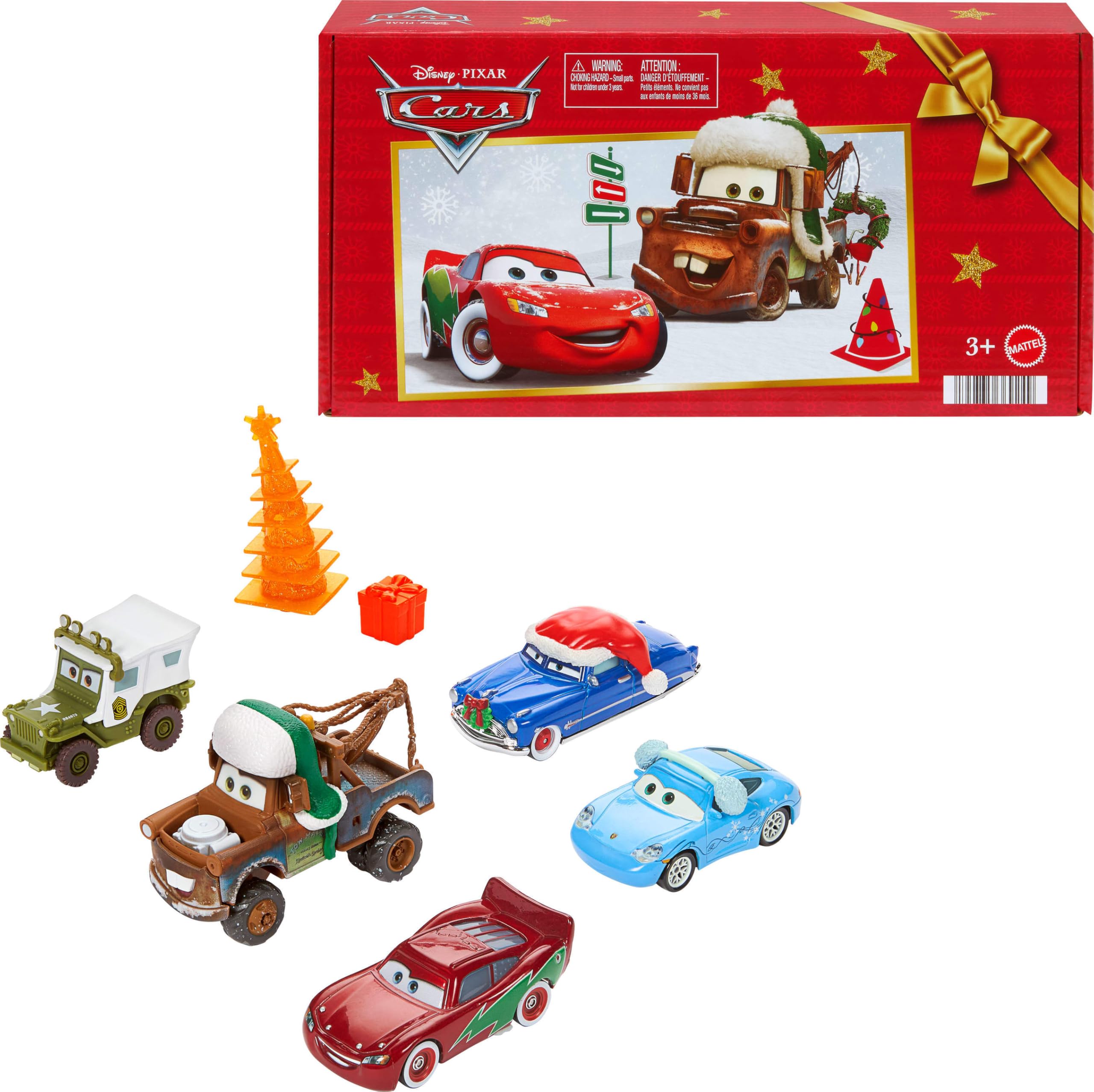 Amazon.com: Mattel Disney and Pixar Cars Toy Multipack, Set of 5