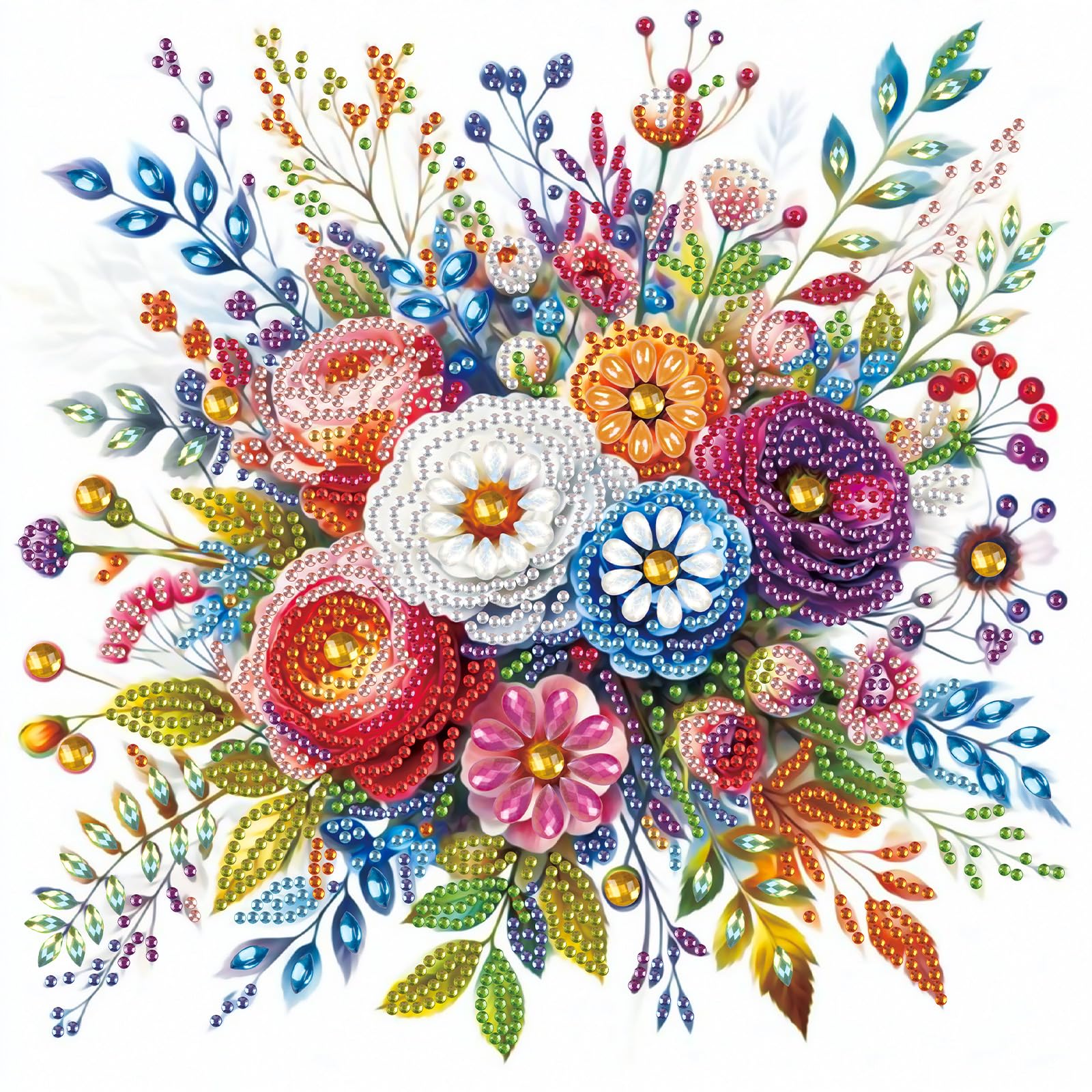 Amazon.co.jp: JISHSHAY ダイヤモンドアート 特殊形状 ラインストーン