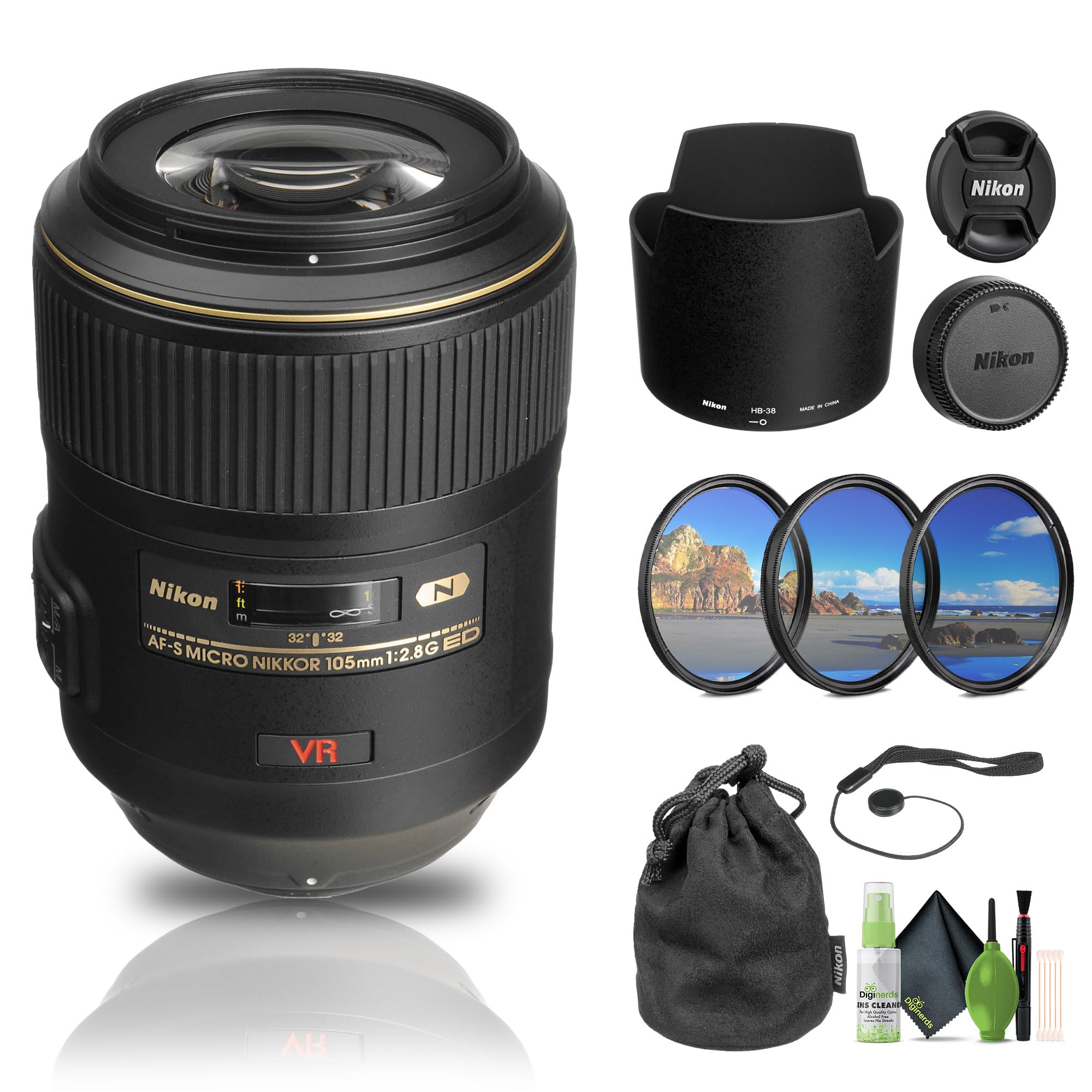 Amazon.com: Nikon AF-S VR Micro-NIKKOR 105mm f/2.8G IF-ED Lens