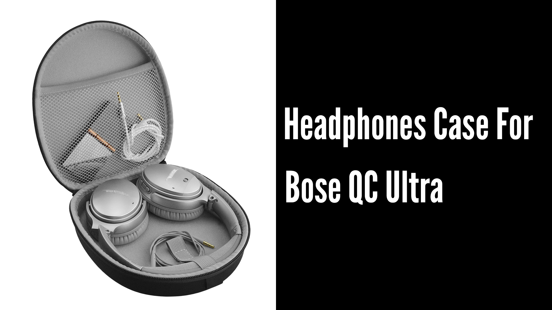 Linkidea Headphones Carrying Case Compatible with Bose QC Ultra II