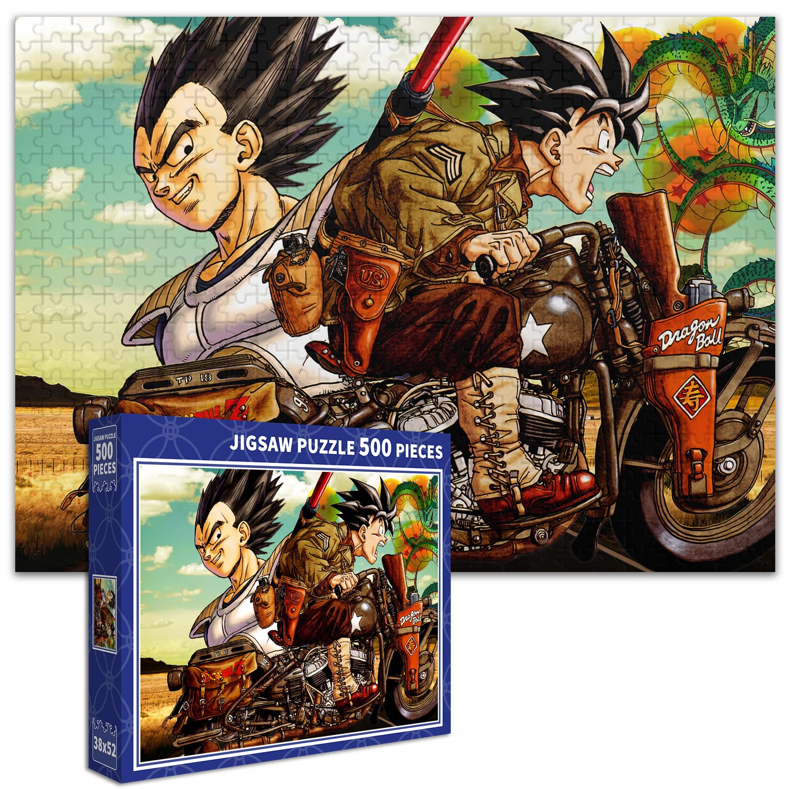 Amazon.co.jp: ドラゴンボール パズル 500ピース アニメ キャラクター