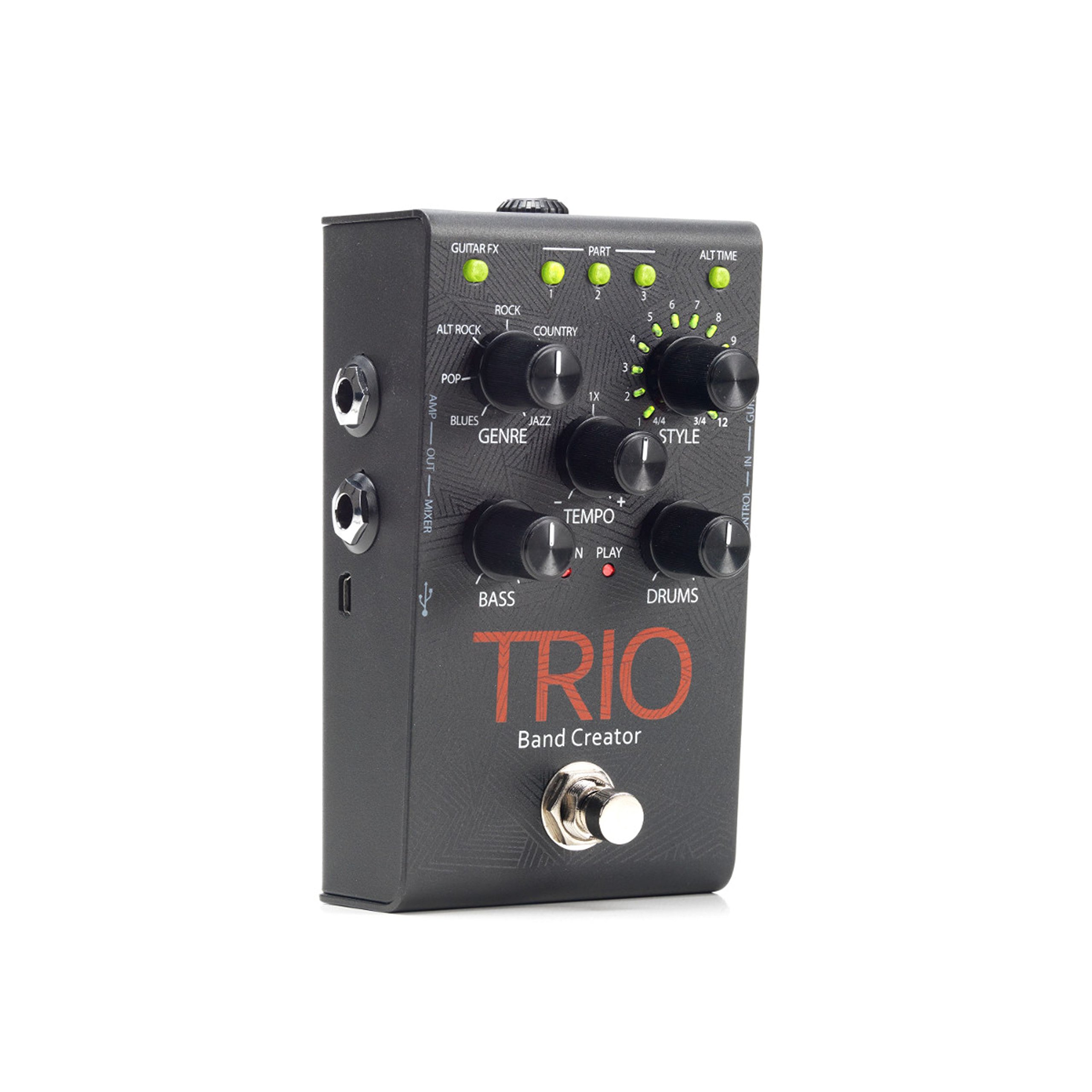 Amazon.com: Digitech TRIO Electric Guitar Multi Effect, Band