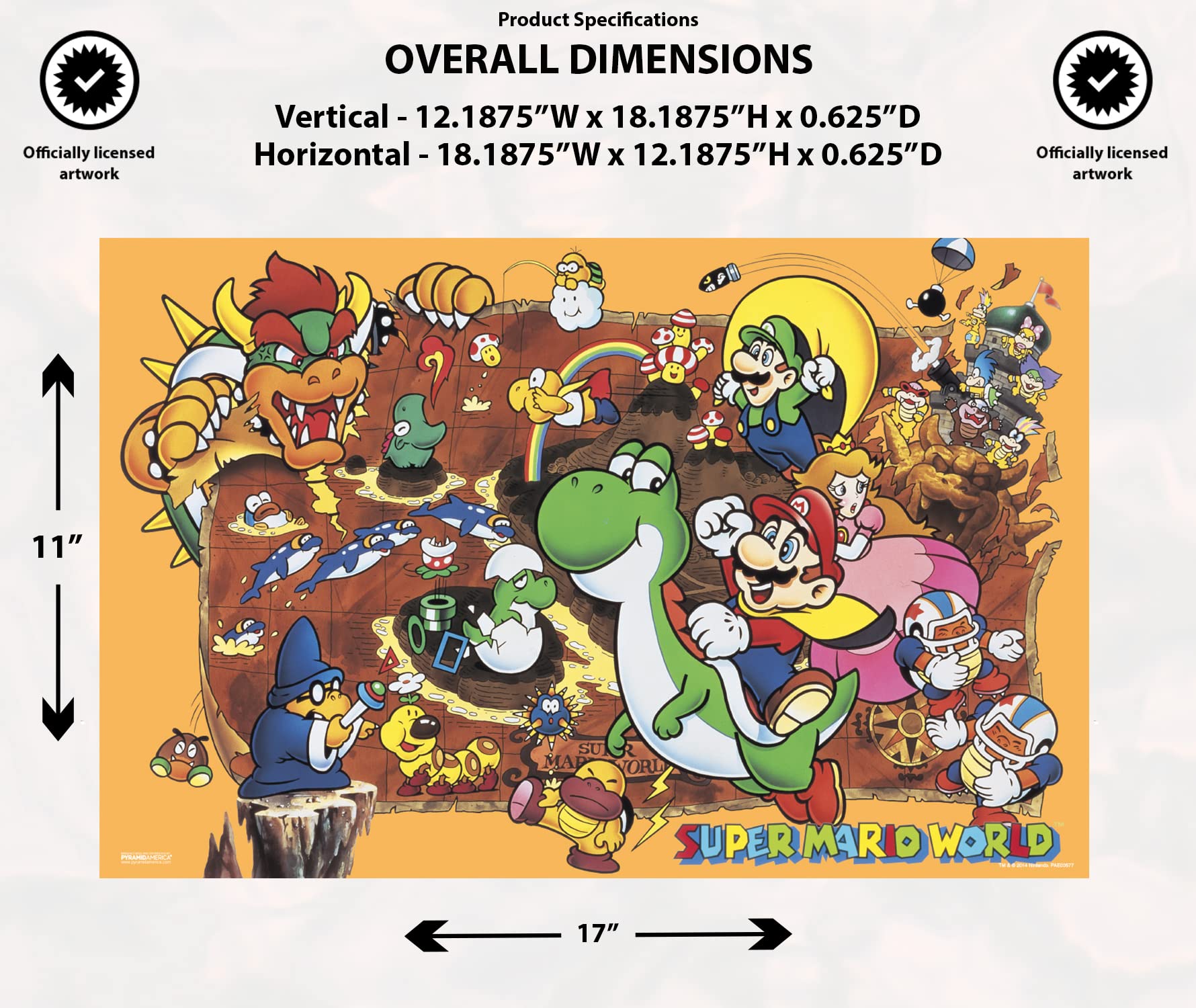 Amazon.co.jp: ピラミッドアメリカ スーパーマリオ ポスター