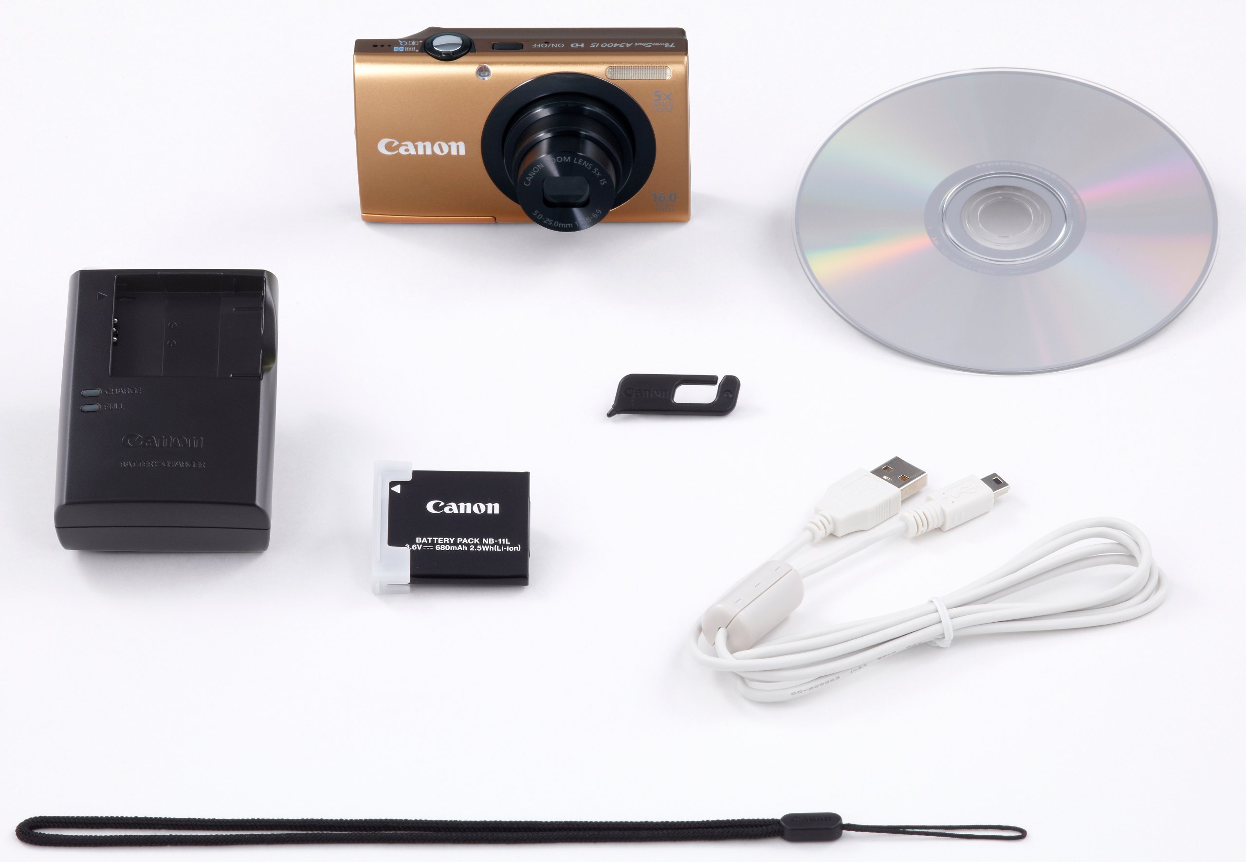 Amazon.co.jp: Canon デジタルカメラ PowerShot A3400IS ゴールド 光学