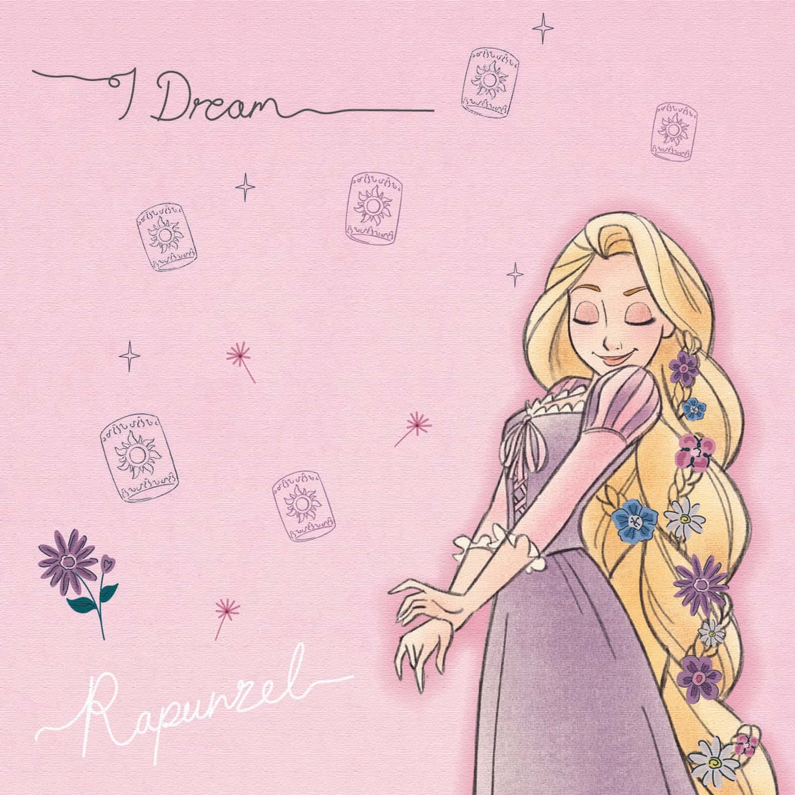 Amazon.co.jp: リブ(Lib) アートデリ ポスター パネル ラプンツェル