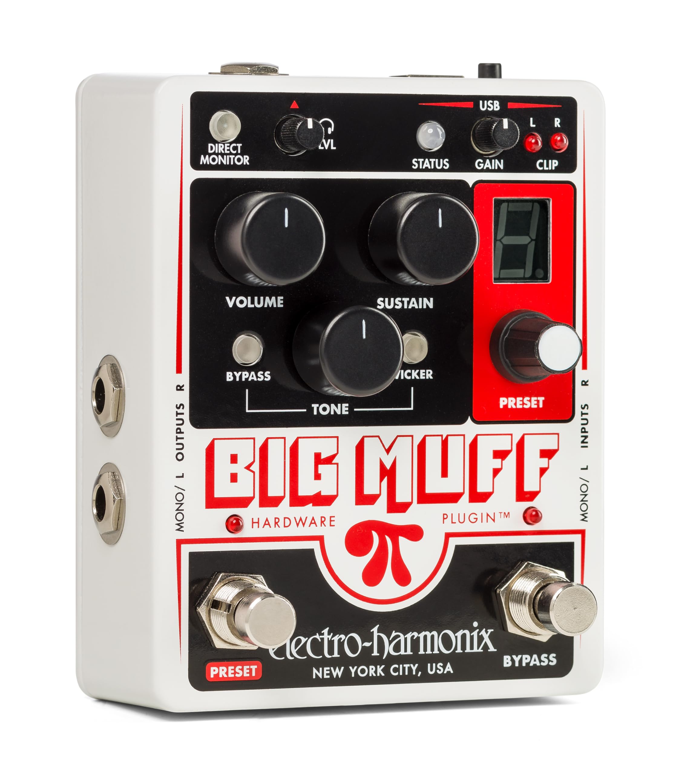 Amazon.com: Electro-Harmonix Big Muff Pi® Hardware Plugin® Pedal