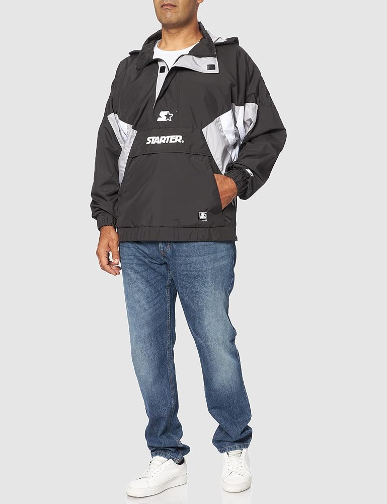 STARTER BLACK LABEL Men's Starter Windbreaker Jacket : Amazon.co